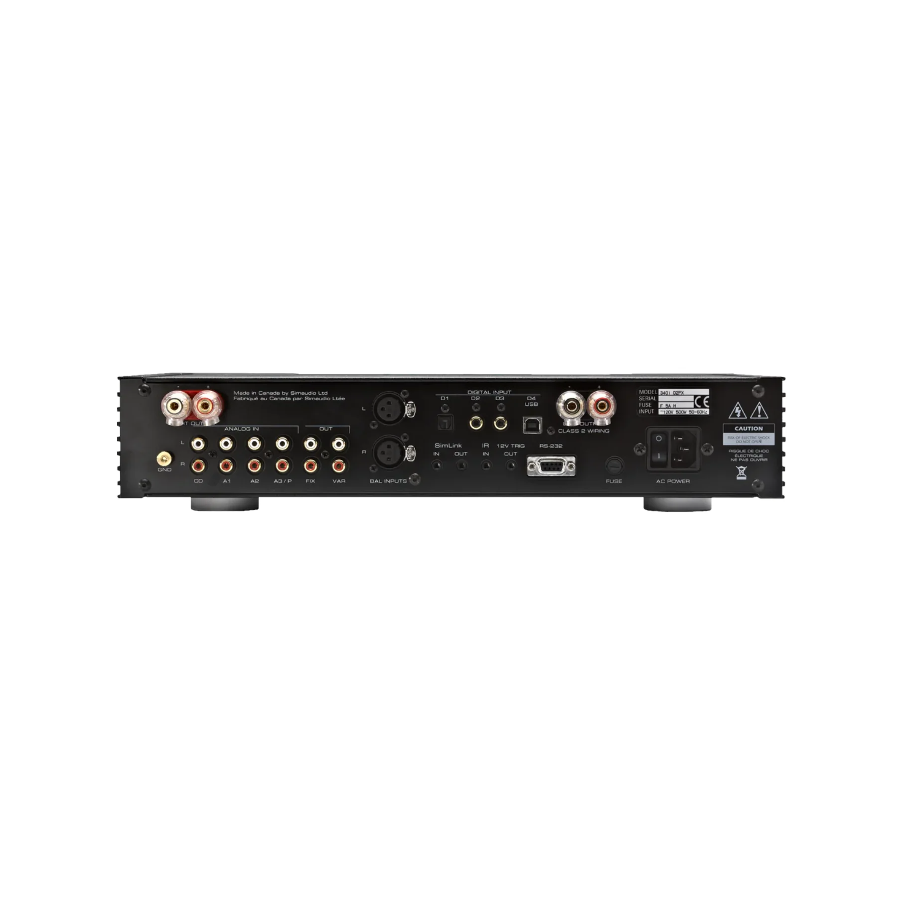 MOON 340i D3PX Stereo Integrated Amplifier - Image 3