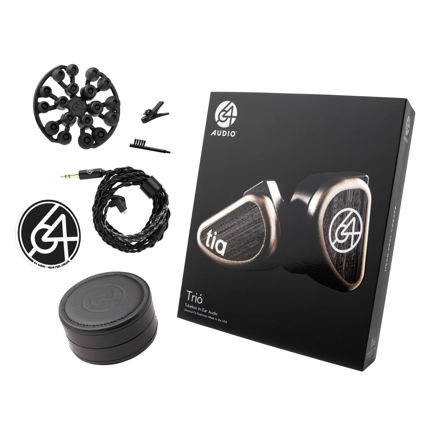 64 Audio Trio Universal Hybrid In-Ear Monitors - Image 4
