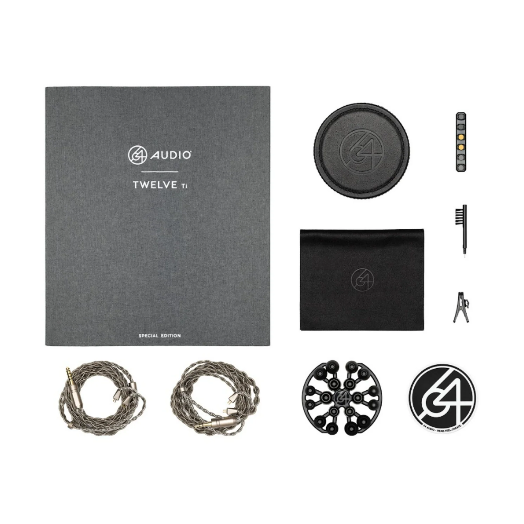 64 Audio TWELVE Ti Limited Edition Universal In-Ear Monitors - Image 4