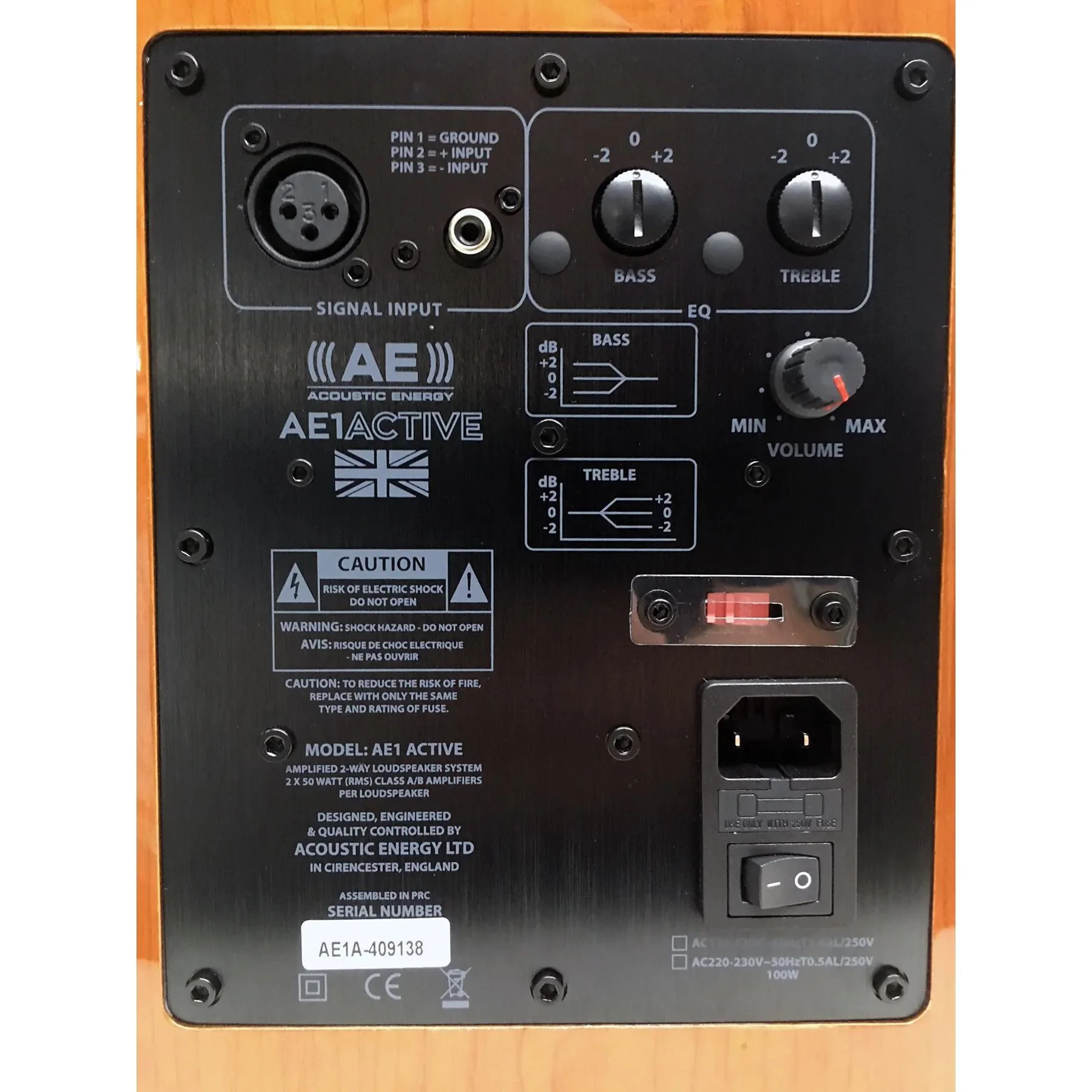 Acoustic Energy AE1 Active - Fully Active Two-Way Standmount Speaker - Image 12