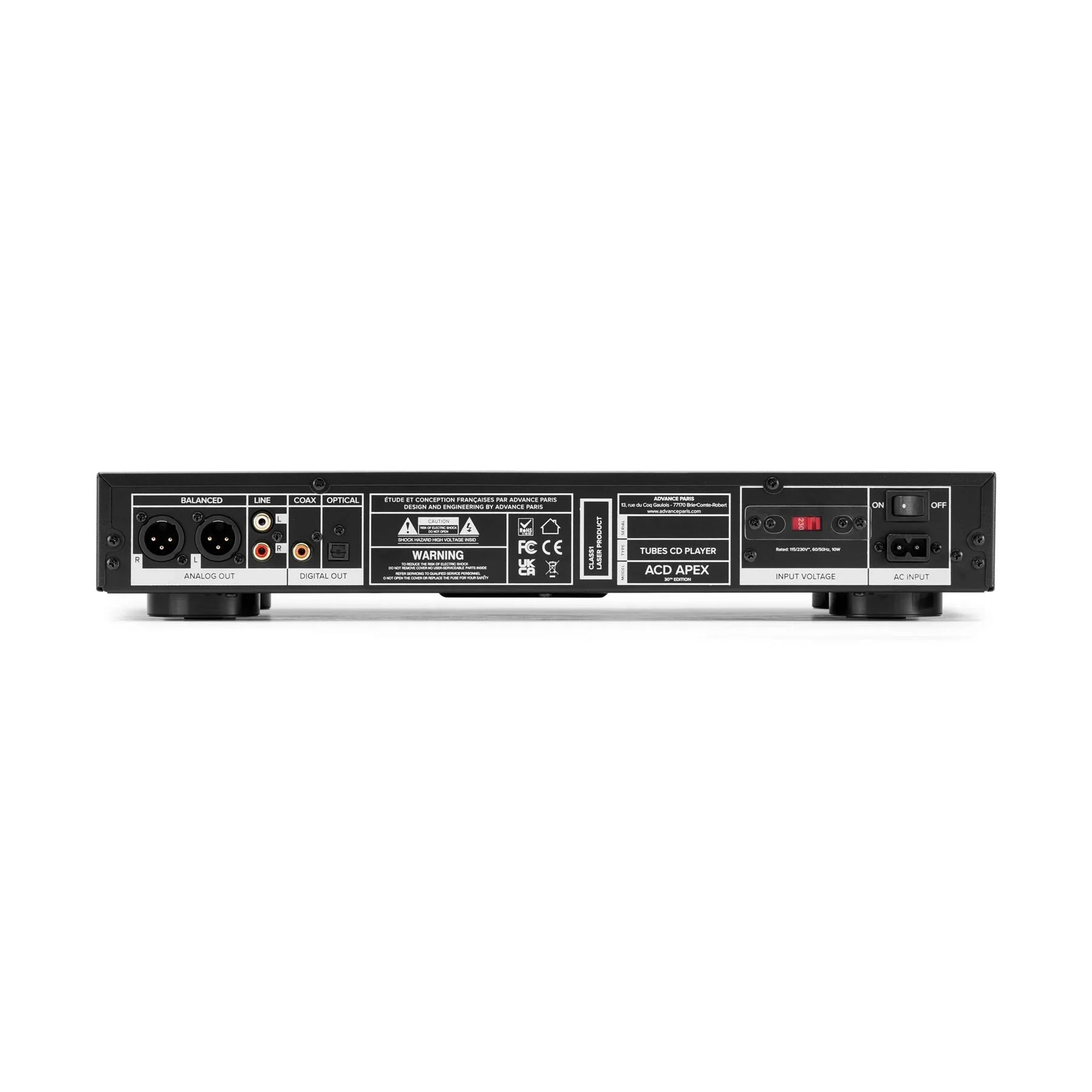 Advance Paris ACD APEX CD Player - Image 2