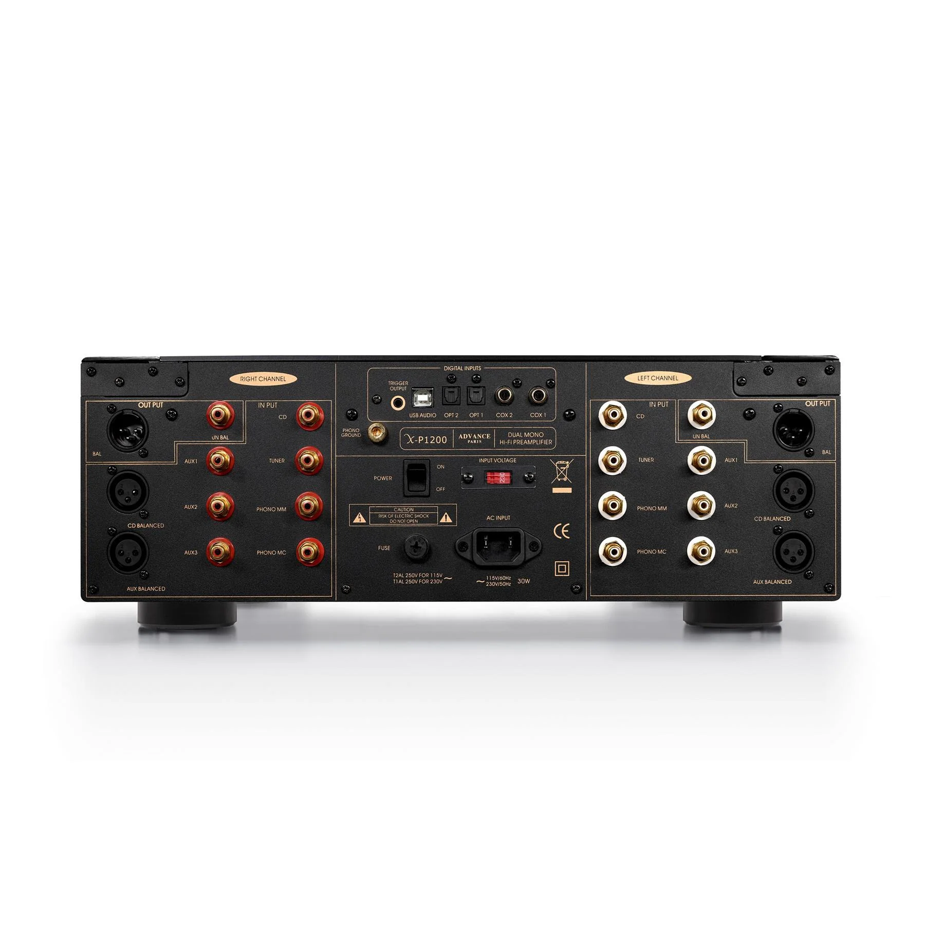 Advance Paris X-P1200 Stereo Preamplifier - Image 2