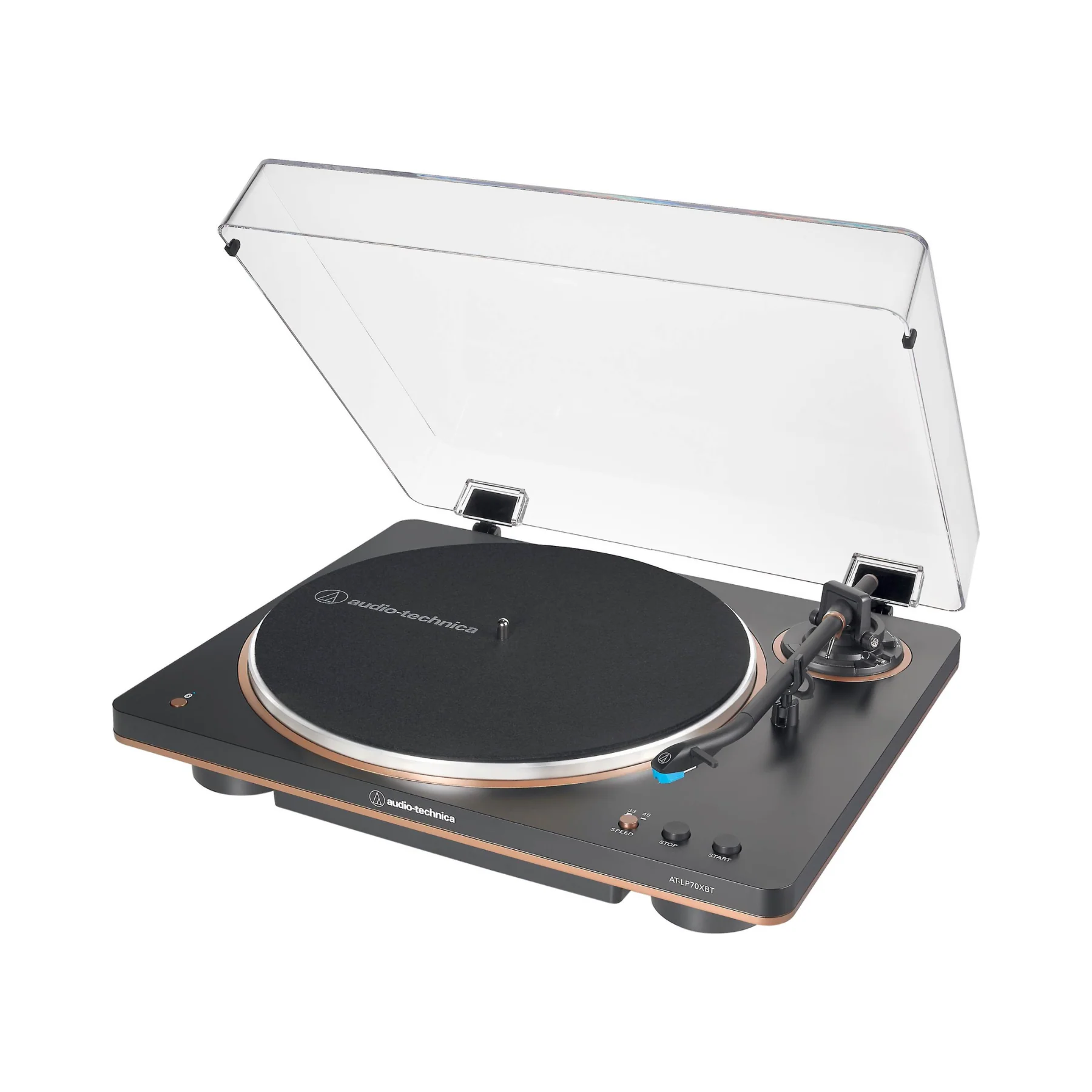 Audio Technica AT-LP70X Fully Automatic BT Belt Turntable (Bronze) - Clearance / Open Box