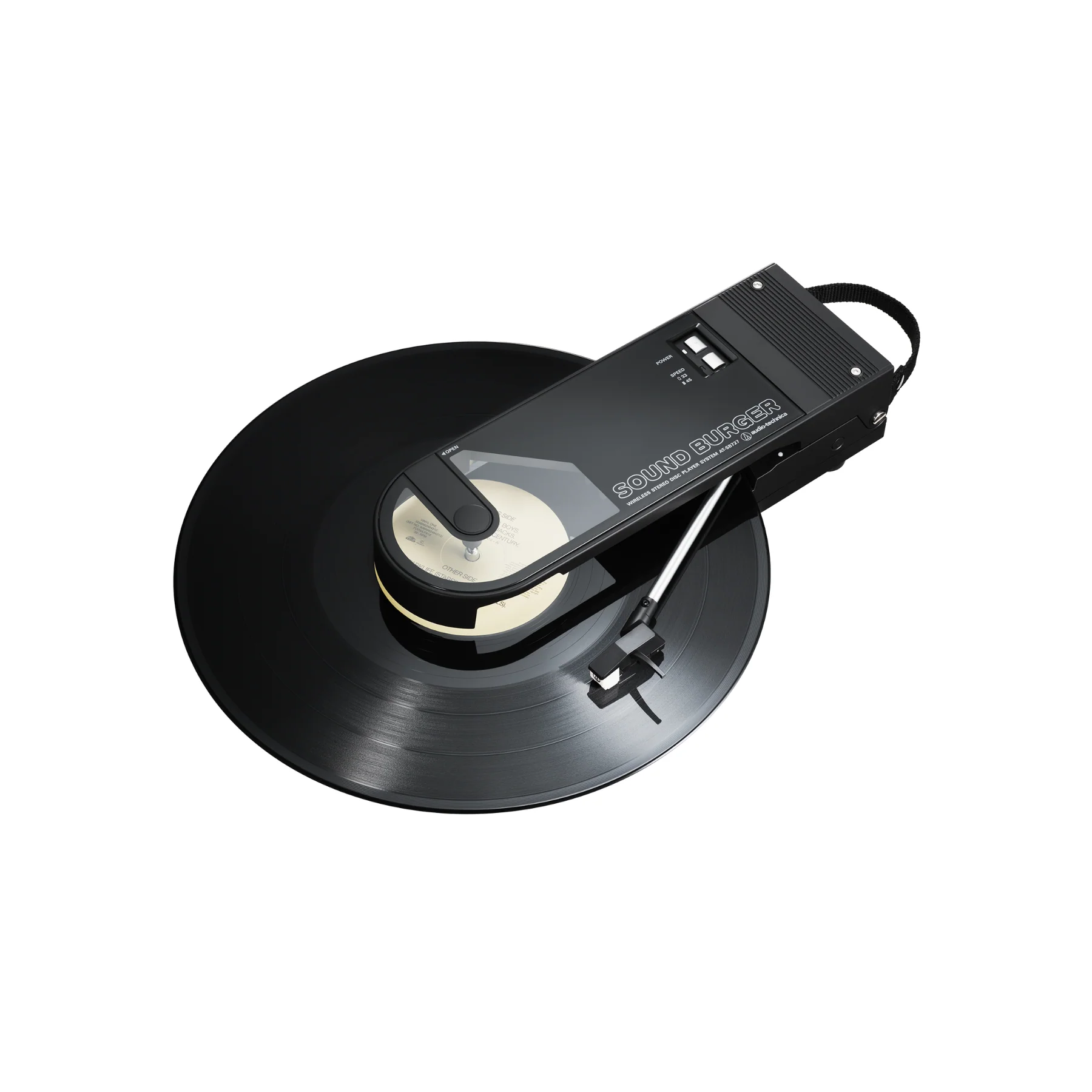 Audio Technica AT-SB727 Sound Burger Compact Turntable - Clearance / Open Box