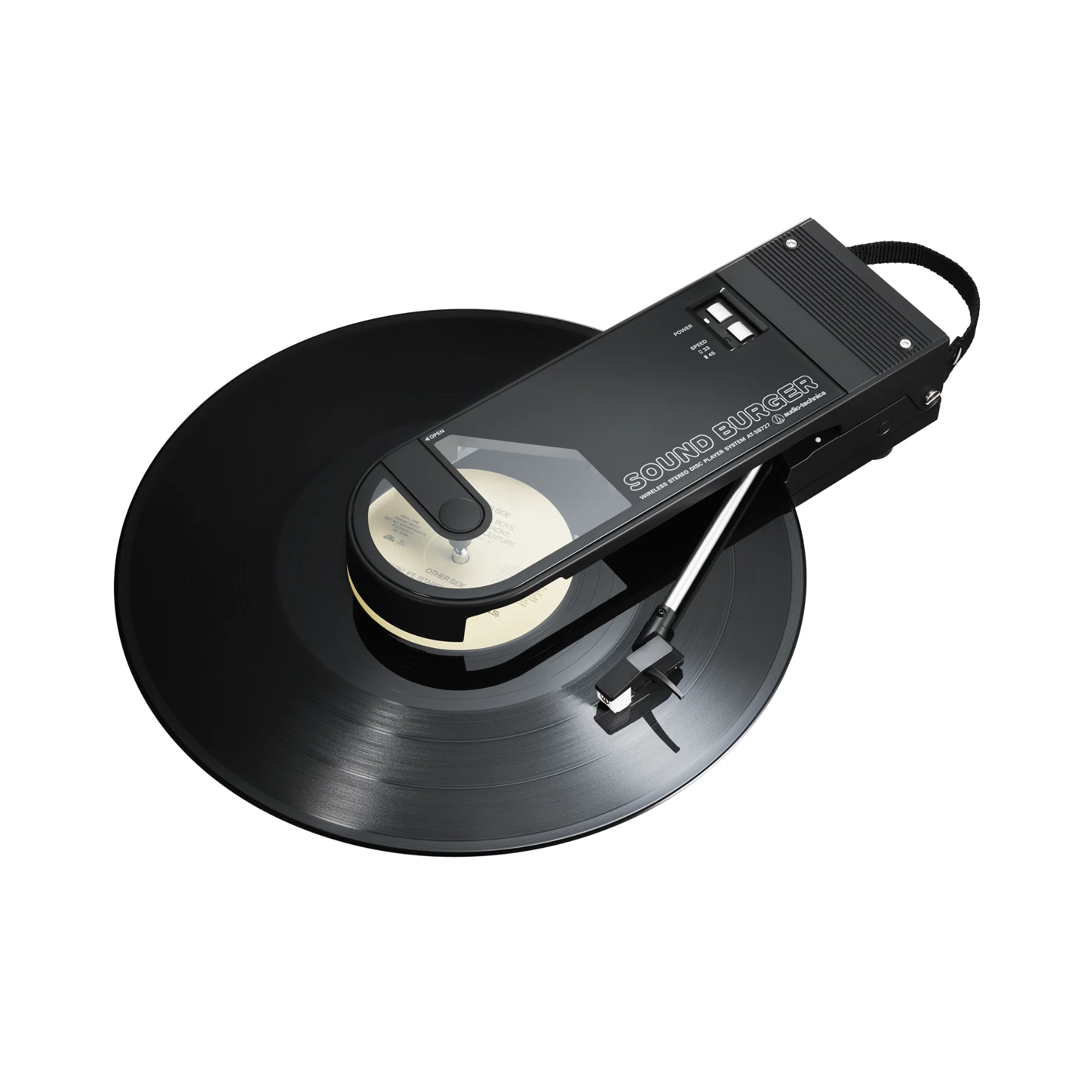 Audio Technica AT-SB727 Sound Burger Compact Turntable - Clearance / Open Box - Image 2