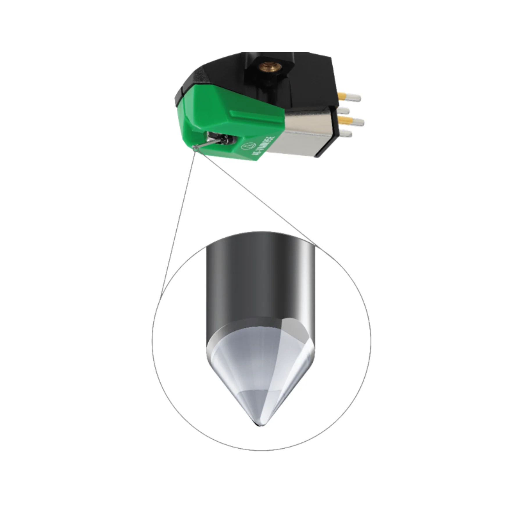 Audio Technica AT-VM95E Dual Moving Magnet Cartridge - Image 2