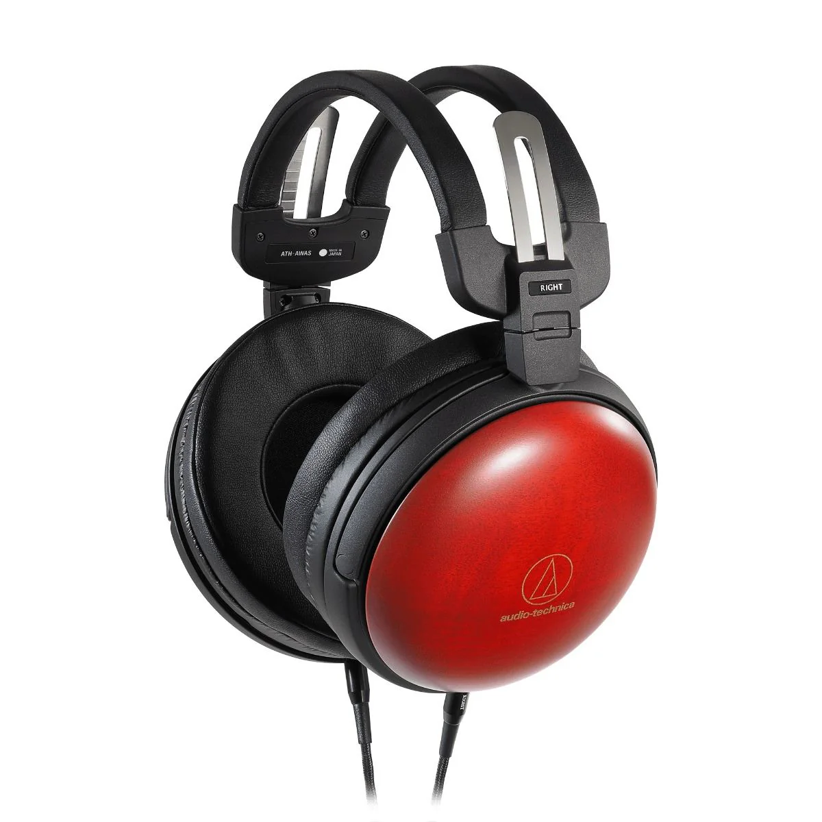 Audio Technica ATH-AWAS Closed Back Wood Headphones