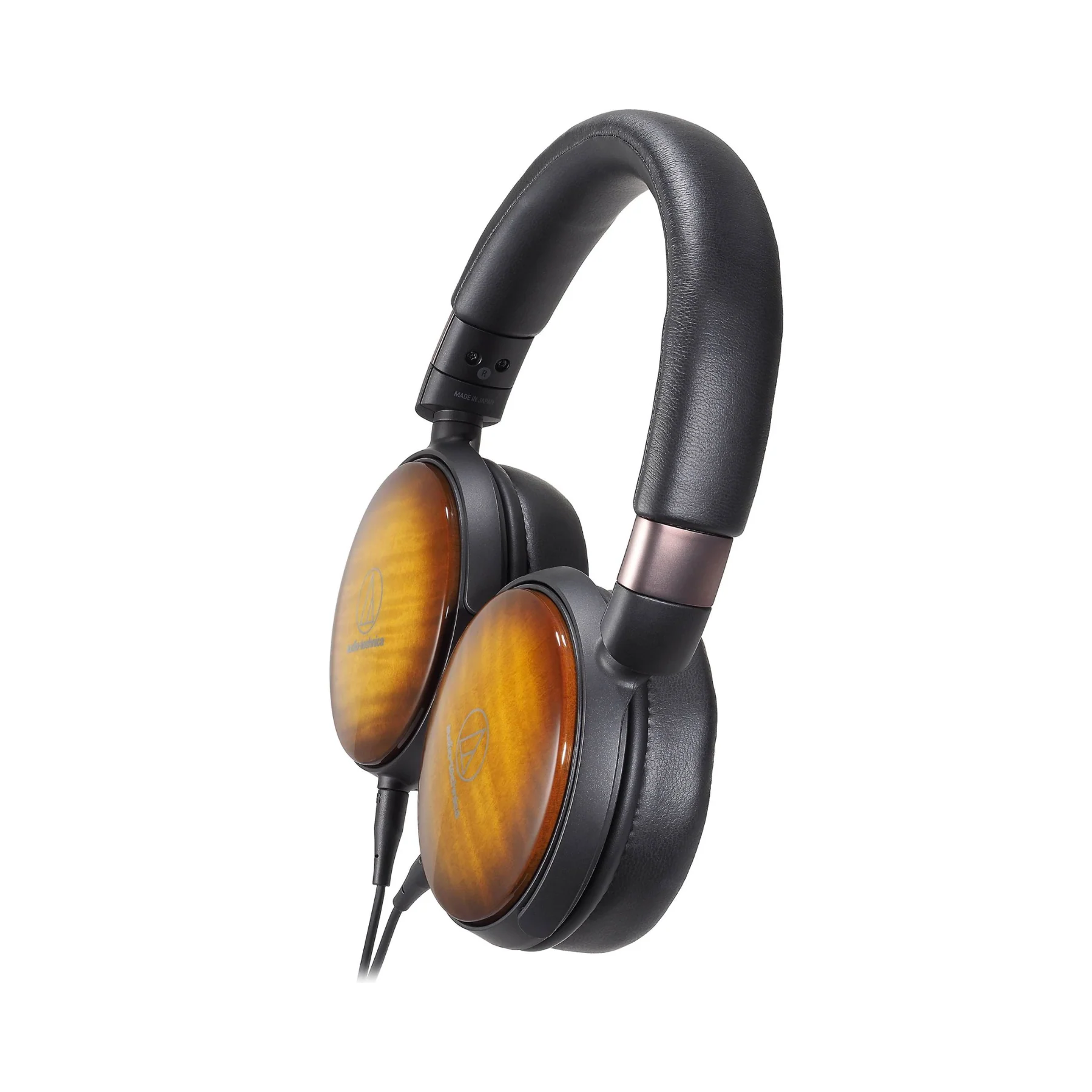 Audio Technica ATH-WP900 Over Ear Wooden Headphones - Image 3