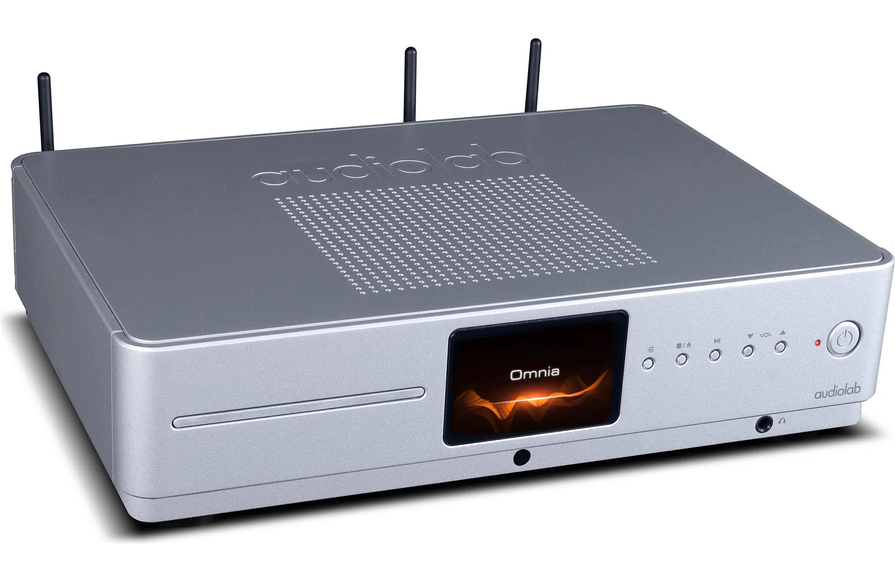 Audiolab Omnia Stereo integrated amplifier with built-in CD player, DAC, Wi-Fi®, and Bluetooth® (Silver) - Clearance/ Open Box - Image 5
