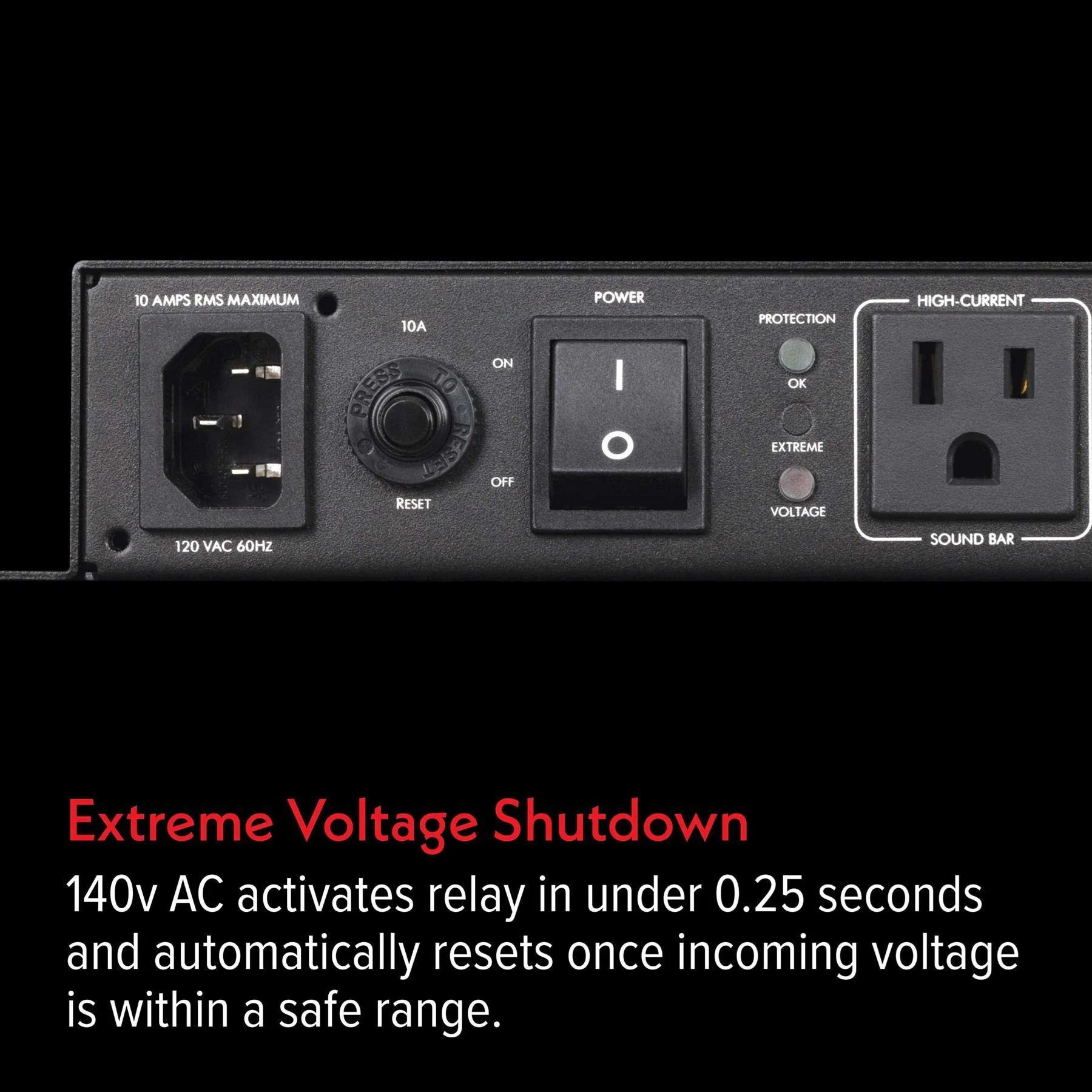 AudioQuest PowerQuest TV3 Surge Protector & Noise Filter - Image 8