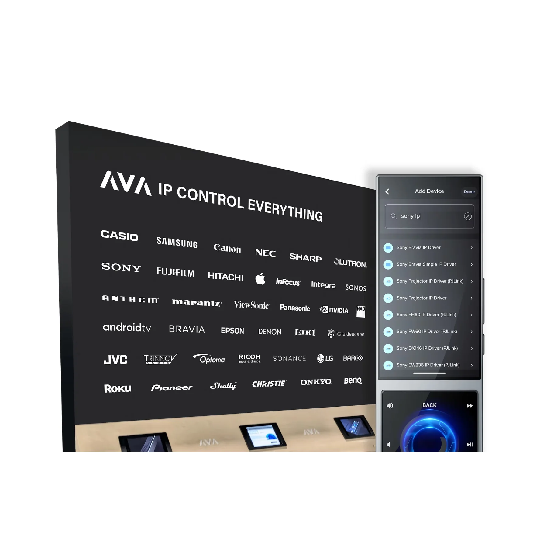 AVA Cinema Remote (Black) - Clearance / Open Box - Image 3