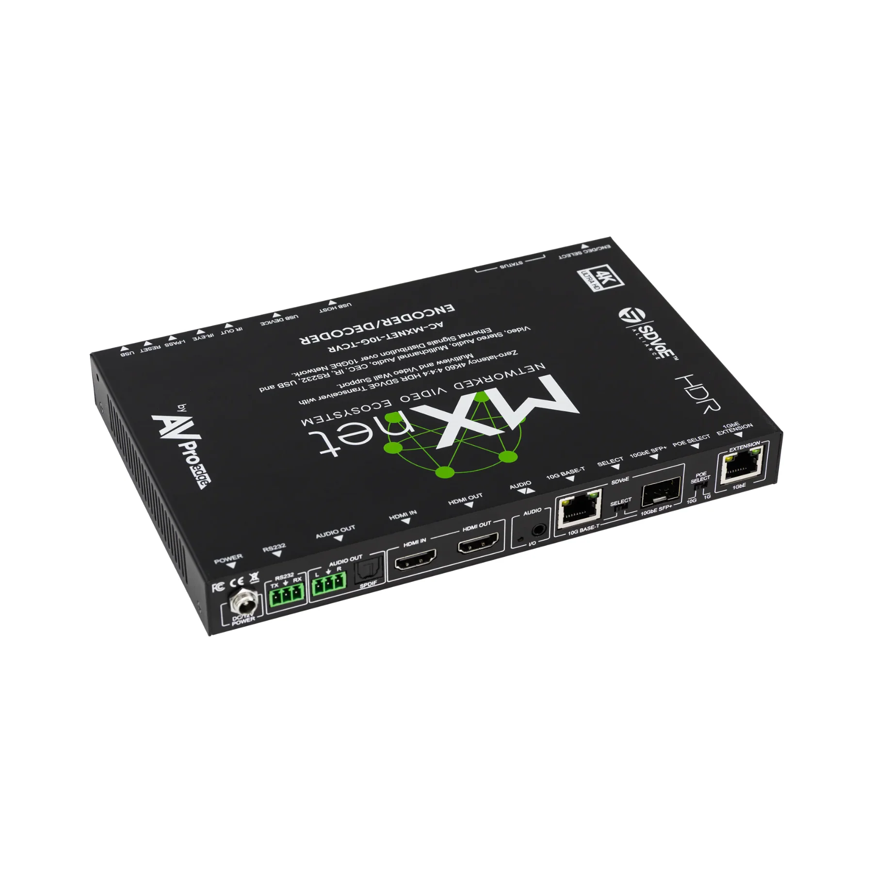AVPro Edge MXnet 10G SDVoE Transceiver (AC-MXNET-10G-TCVR) - Clearance / Open Box - Image 3