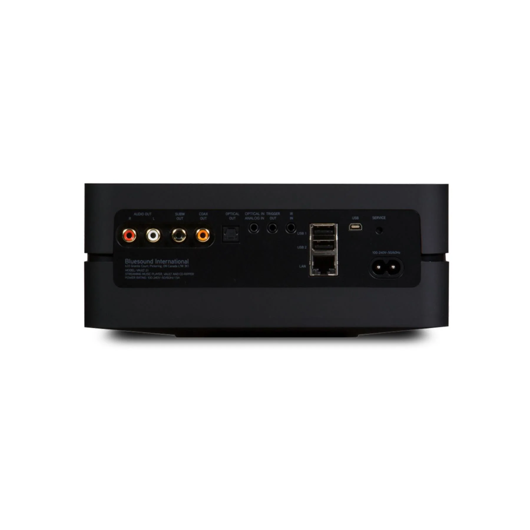 BLUESOUND VAULT2I Hi-Res Network Hard Drive CD Ripper & Streamer - Image 2