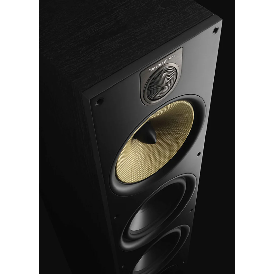 Bowers & Wilkins 683 S2 3-Way Floor Standing Speakers, Black (Each) *B-Stock* - Image 2