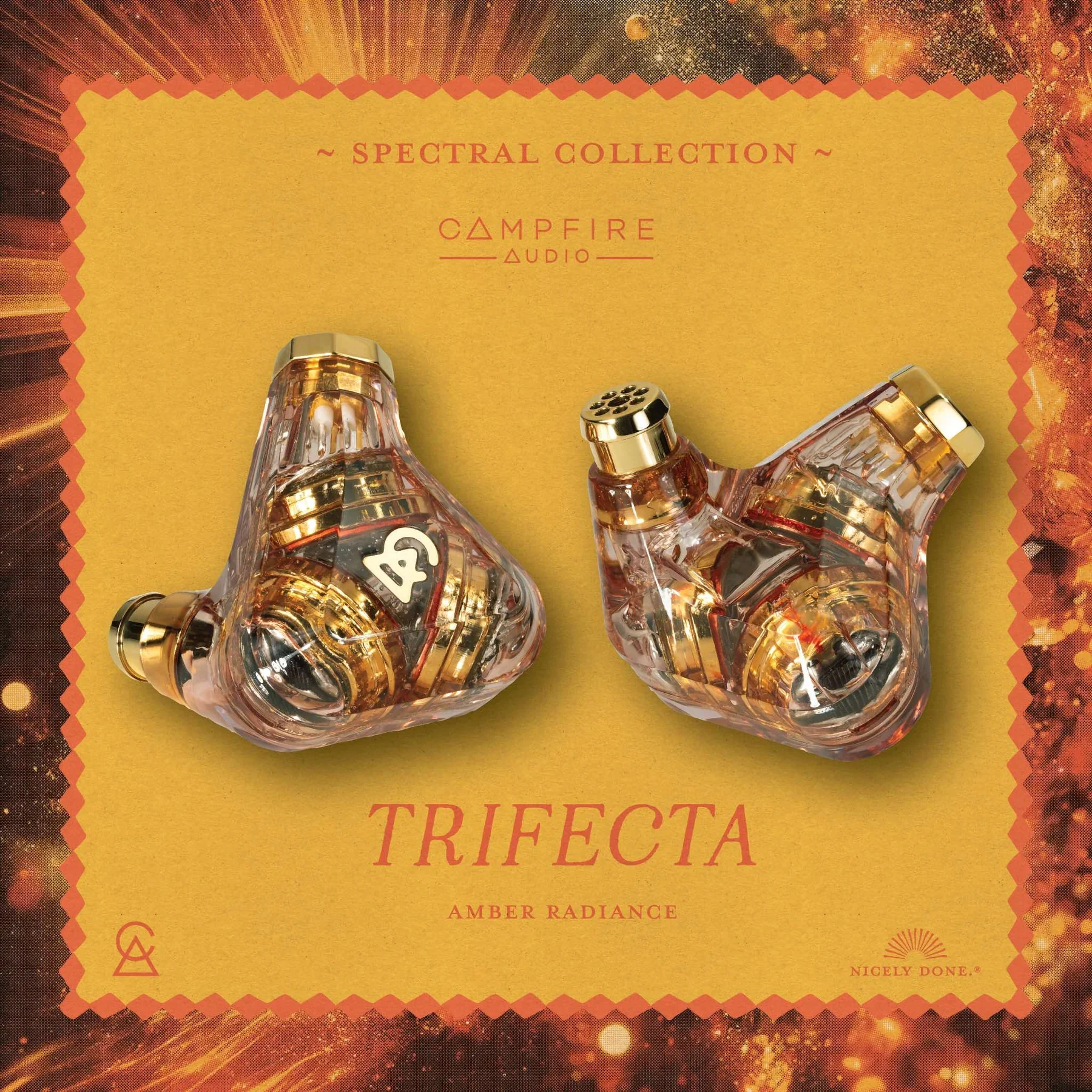Campfire Audio Trifecta 'Amber Radiance IEM - Image 4