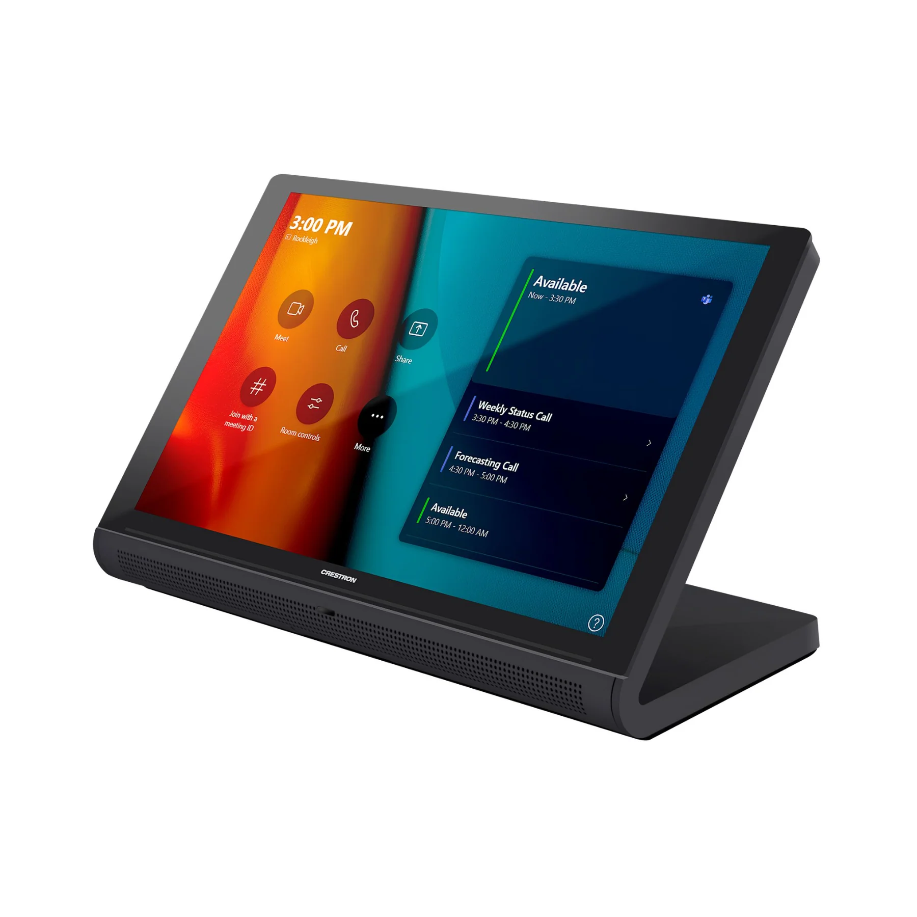 Crestron TS-1070-B-S 10.1 in. Tabletop Touch Screen, Black Smooth - Clearance / Open Box - Image 4