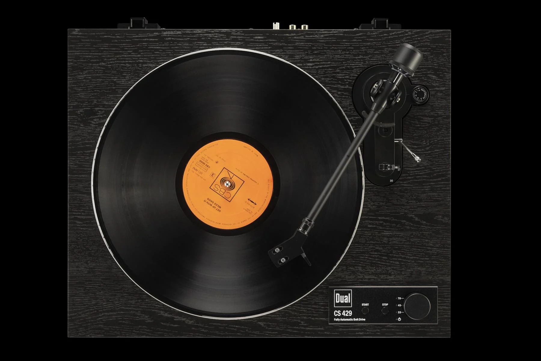Dual CS 429 Fully Automatic 3 Speed Turntable with Ortofon 2M Red - Image 3