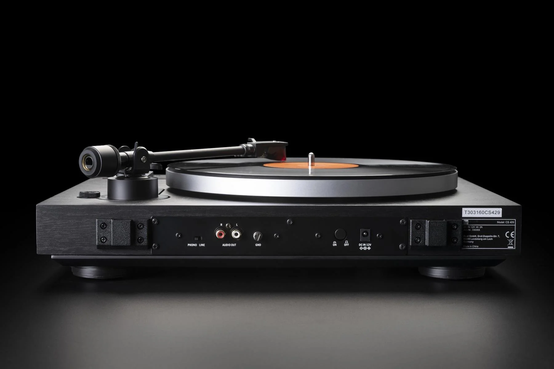 Dual CS 429 Fully Automatic 3 Speed Turntable with Ortofon 2M Red - Image 4