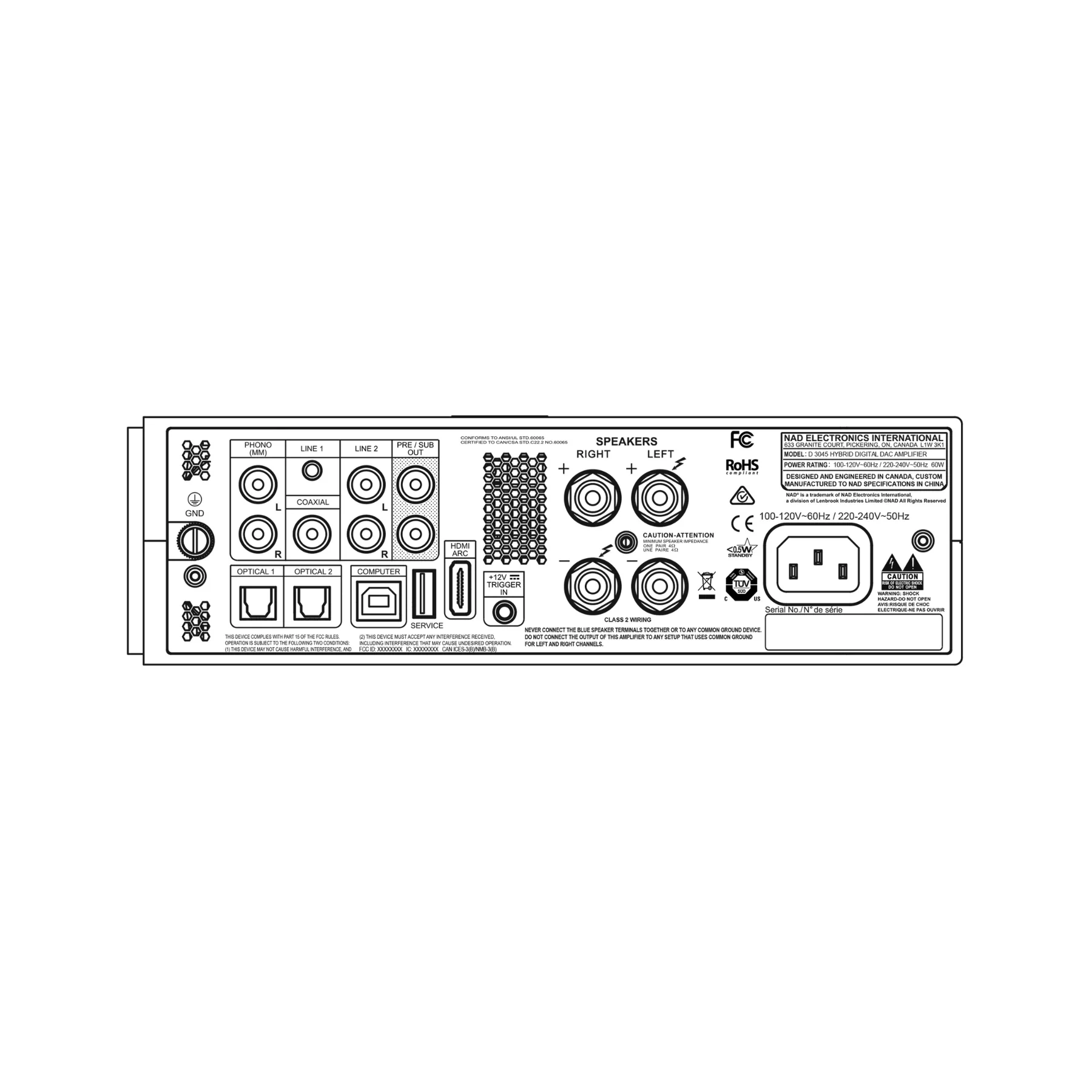 NAD D3045 - Integrated Amplifier - Image 5