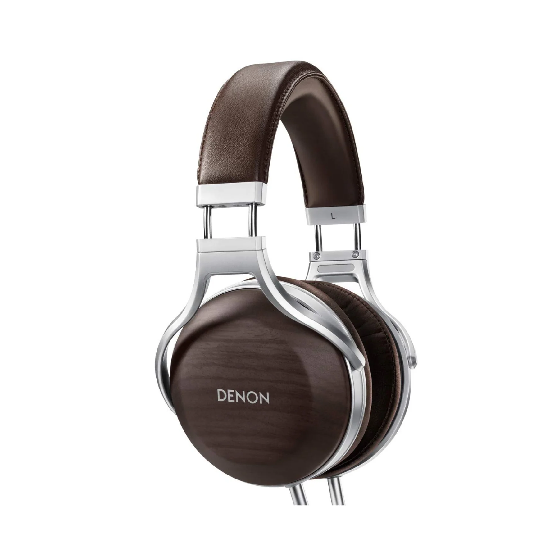 Denon AH-D5200 Zebrawood Over-Ear Premium Headphones - Clearance / Open Box - Image 2