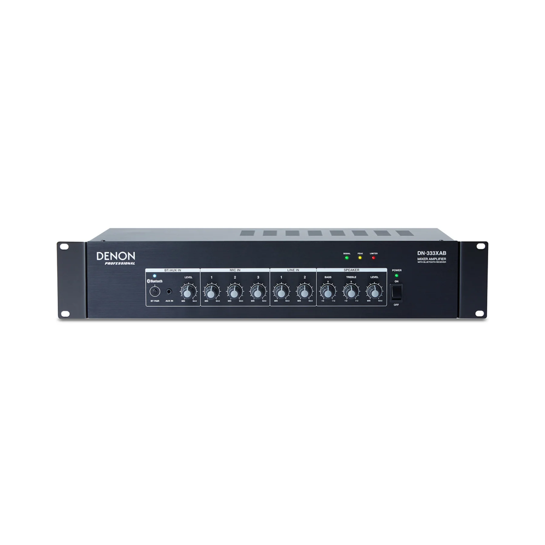 Denon DN-333XAB 6-input Line Mixer/Amplifier with Bluetooth - Clearance / Open Box