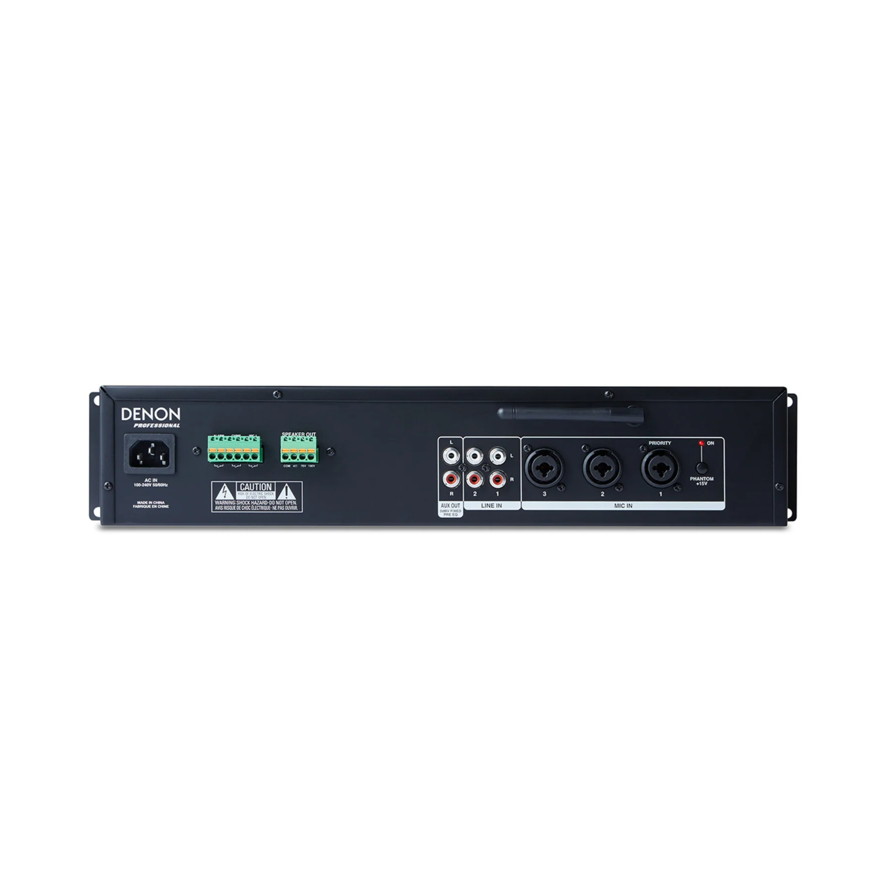 Denon DN-333XAB 6-input Line Mixer/Amplifier with Bluetooth - Clearance / Open Box - Image 3