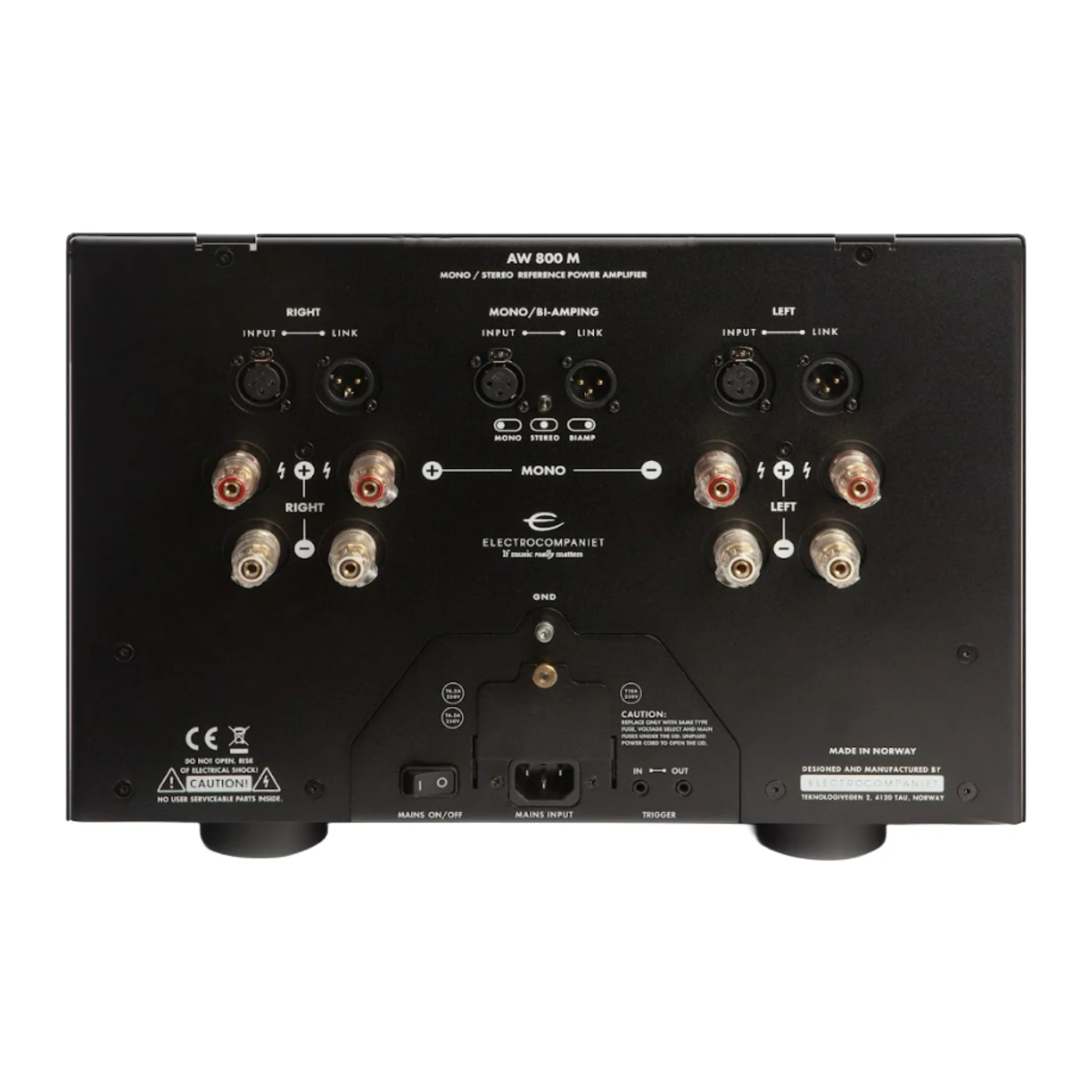 Electrocompaniet AW 800M Nemo 2 Switchable Power Amp (Pair) - Image 5