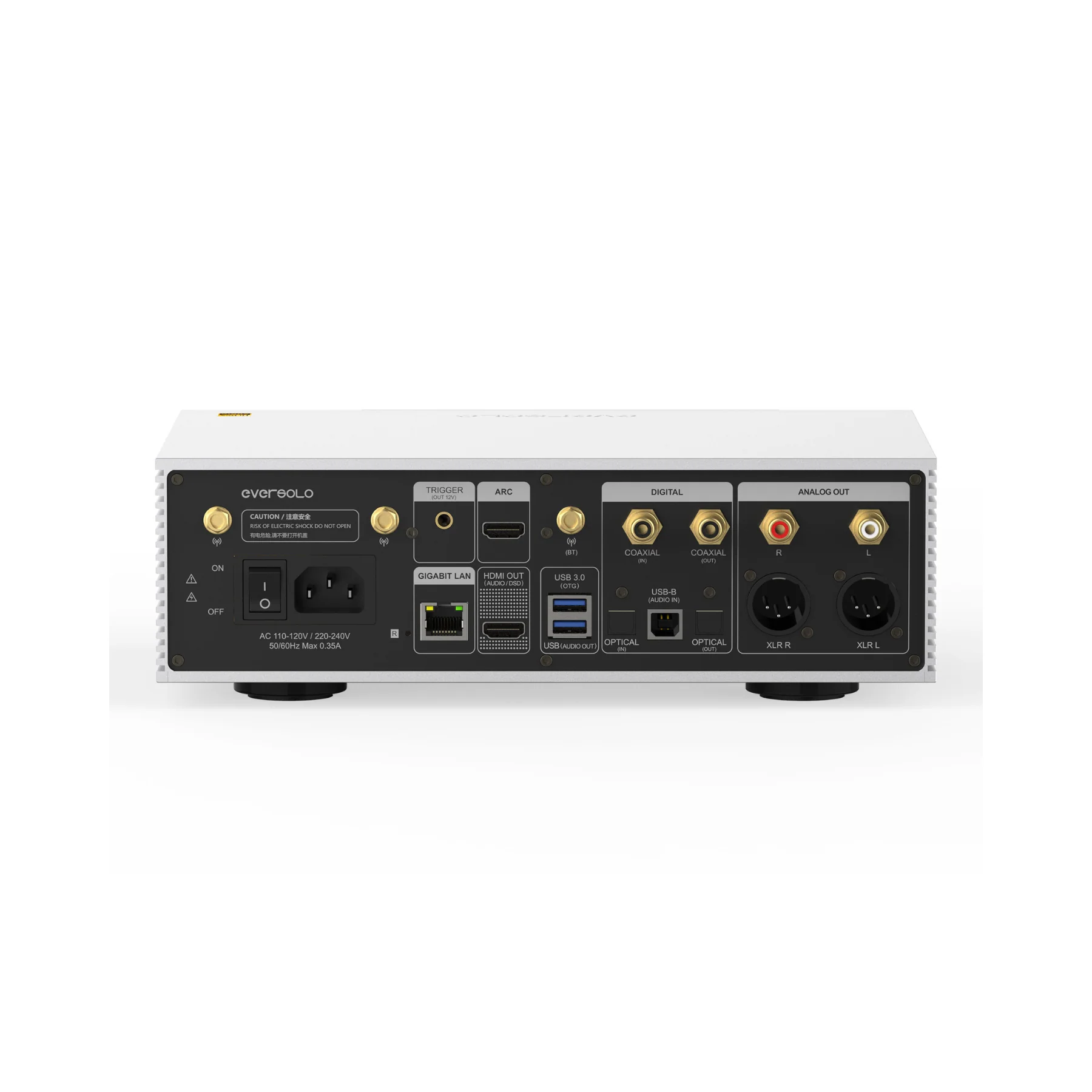 Eversolo DMP-A6 Gen 2 Master Edition Music Streamer (Silver) - Clearance / Open Box - Image 2