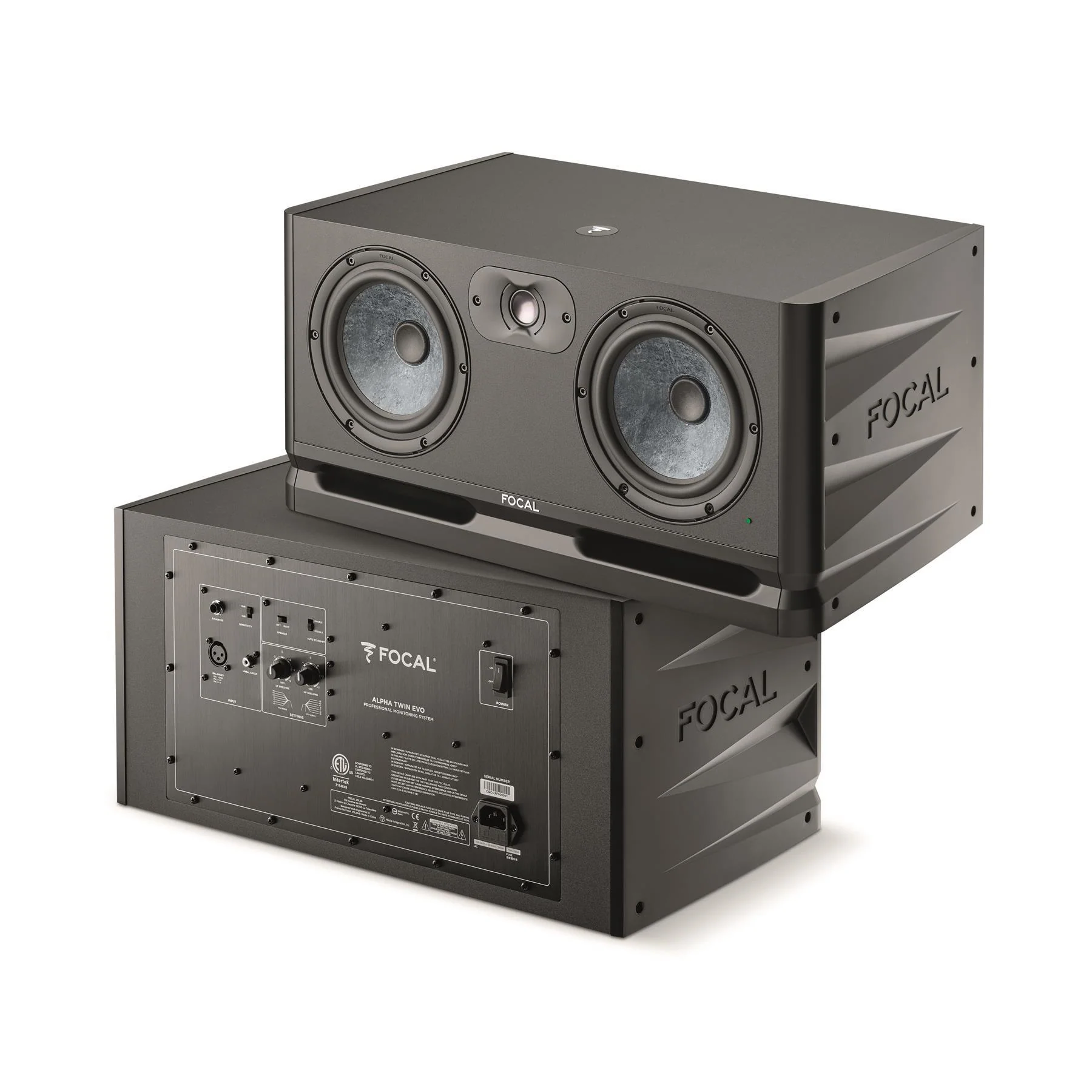 Focal Alpha Twin Evo Dual 6.5-inch Powered Studio Monitor - Image 2