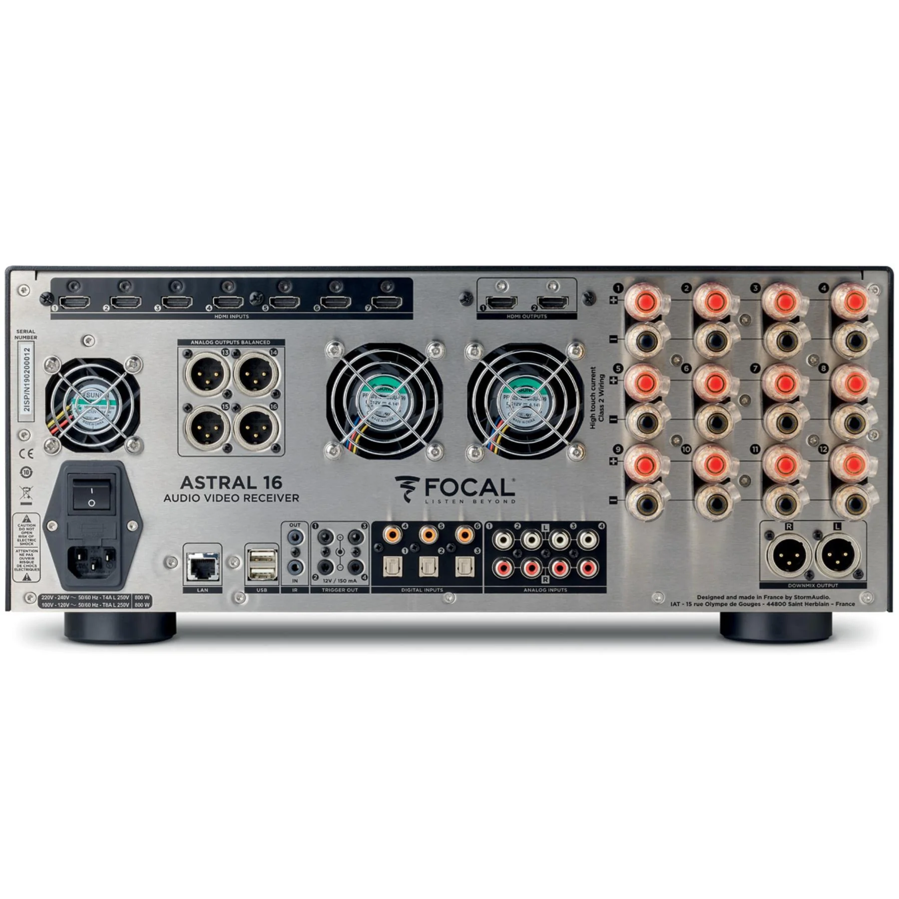 Focal Astral 16 Audio-Video Processor and Amplifier - Image 4