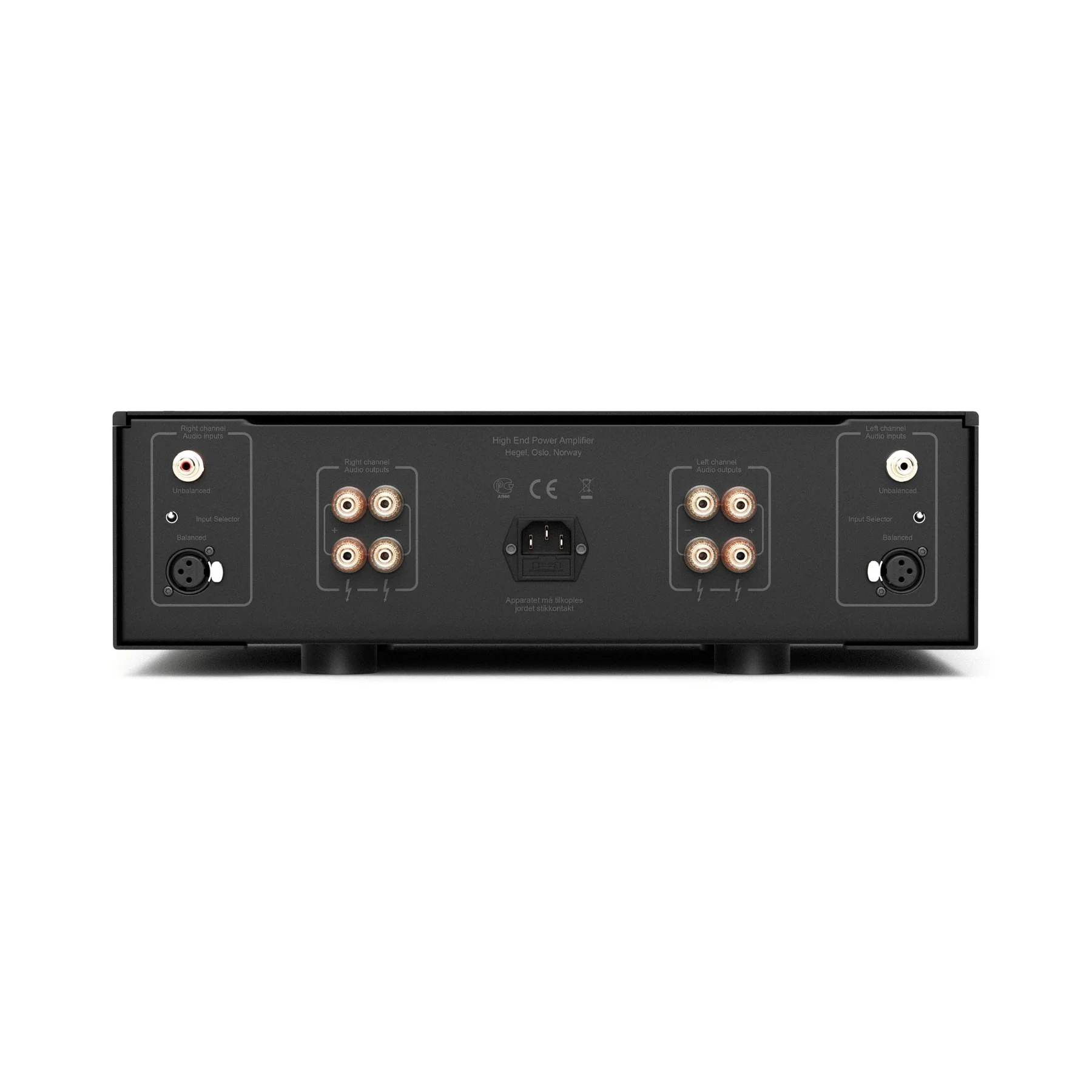Hegel H20 Power Amp - Black