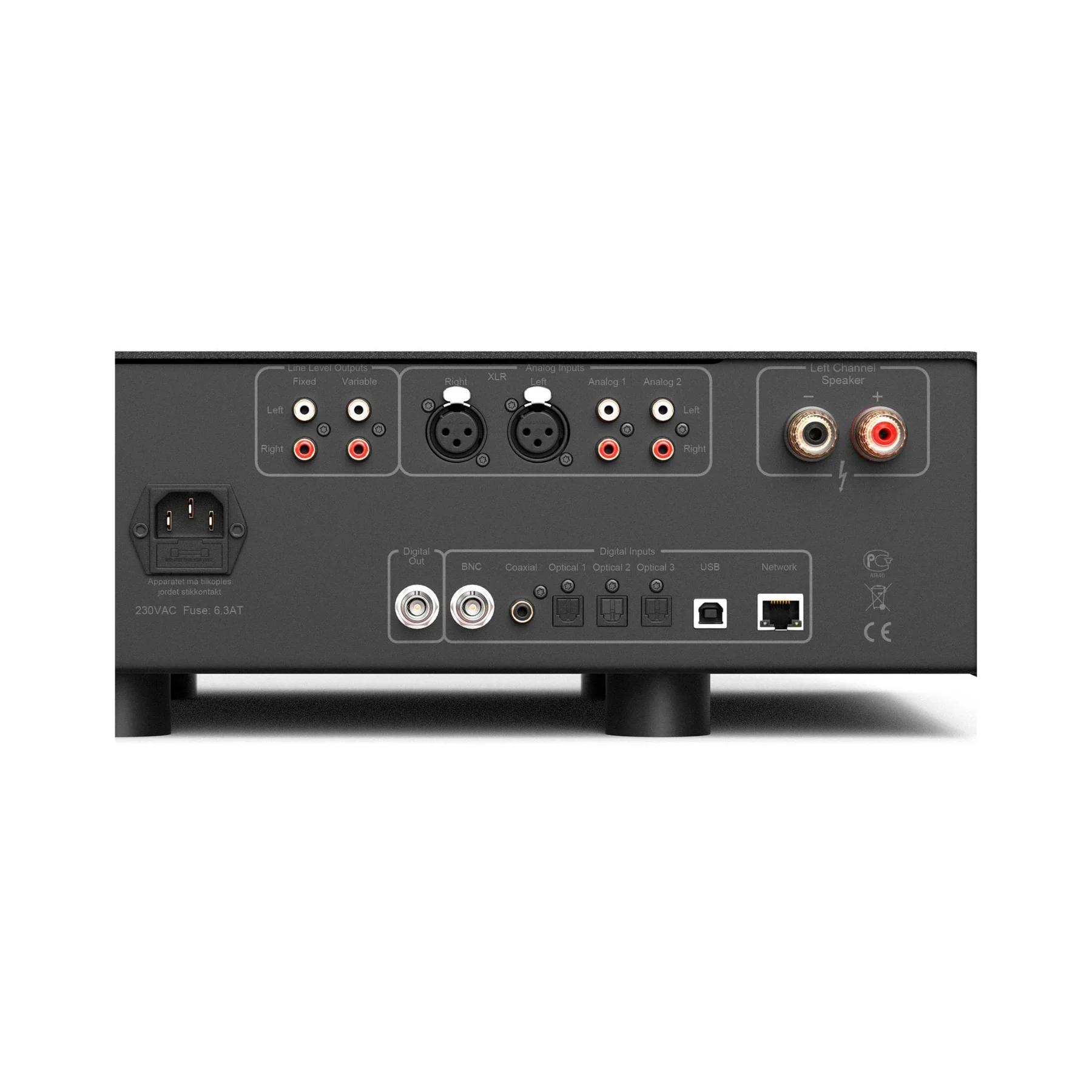 Hegel H390-Black Factory Reconditioned Integrated Amplifier - Image 3