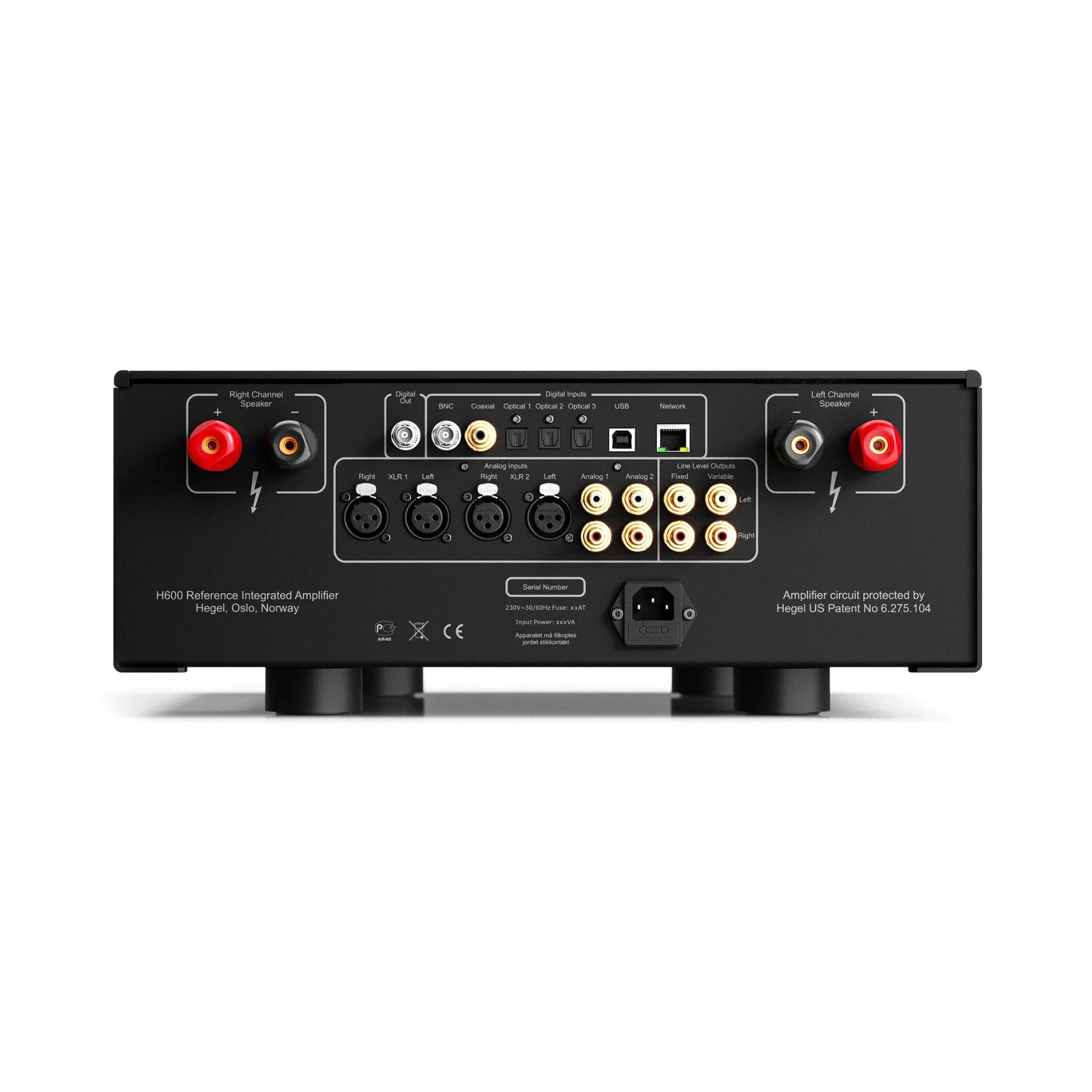 Hegel H600 Integrated Amplifier - Clearance / Open Box - Image 3