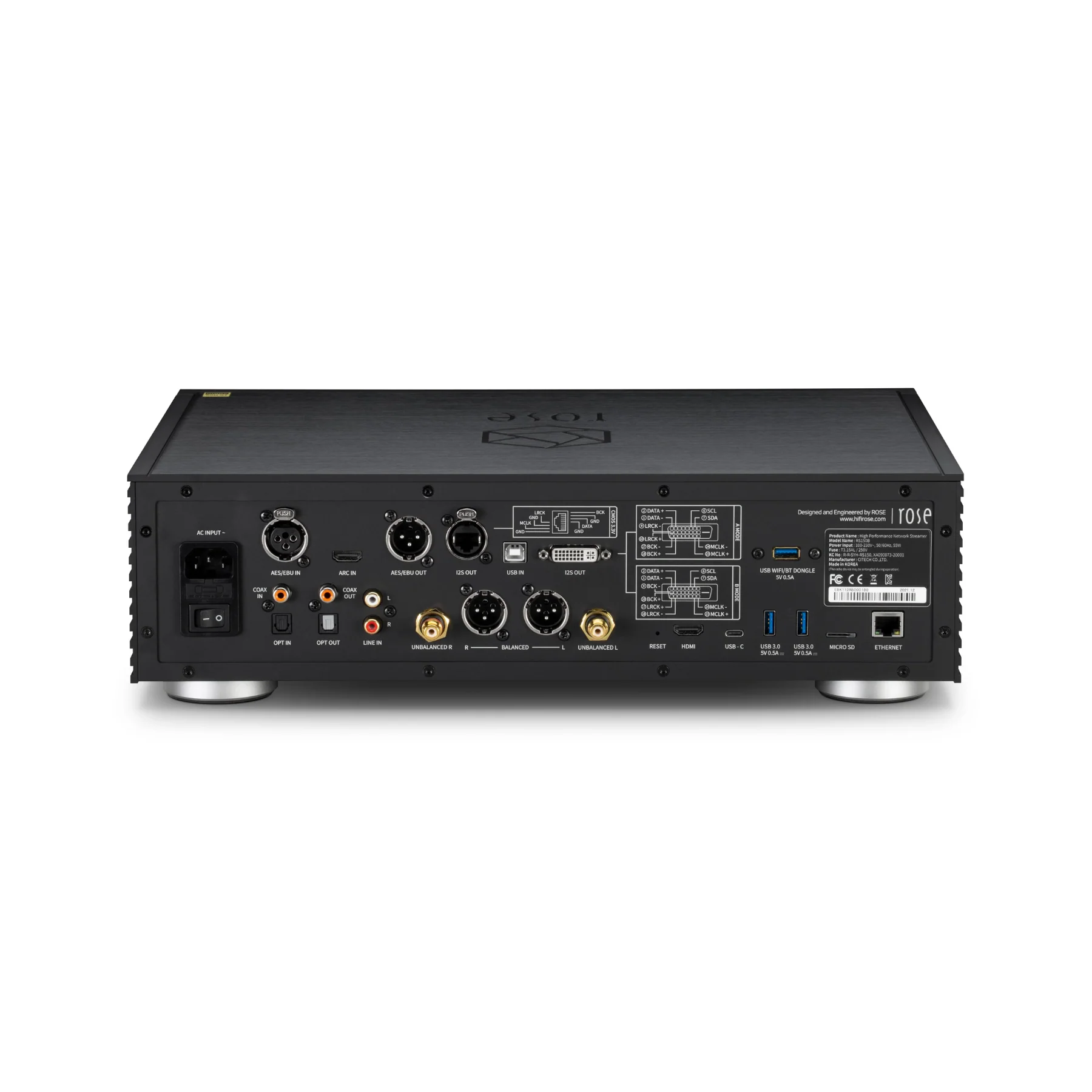 HiFi Rose RS150B Streamer - Clearance / Open Box - Image 5