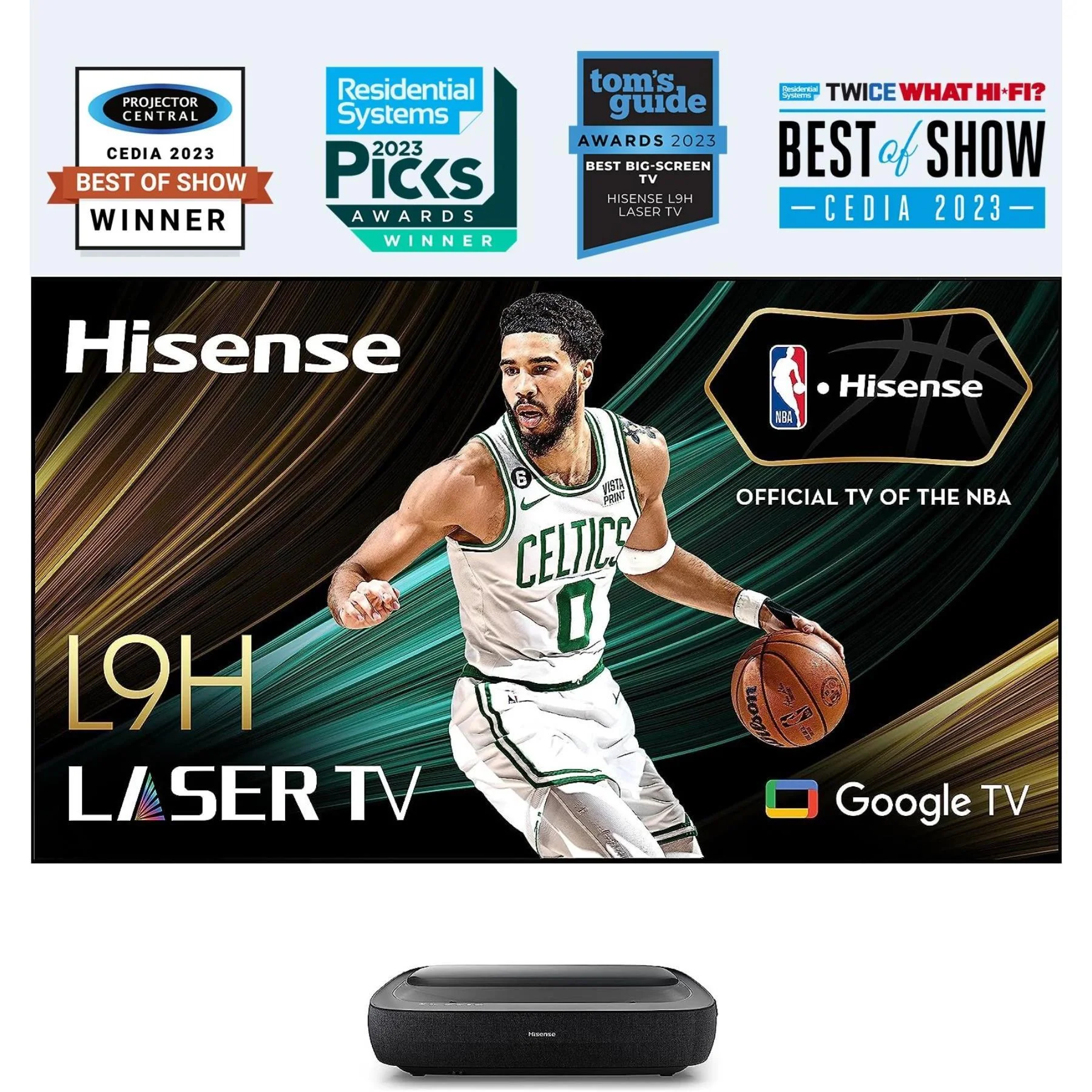 Hisense 120" L9 Series 4K TriChroma Laser TV 120L9H-CINE120A - Image 2