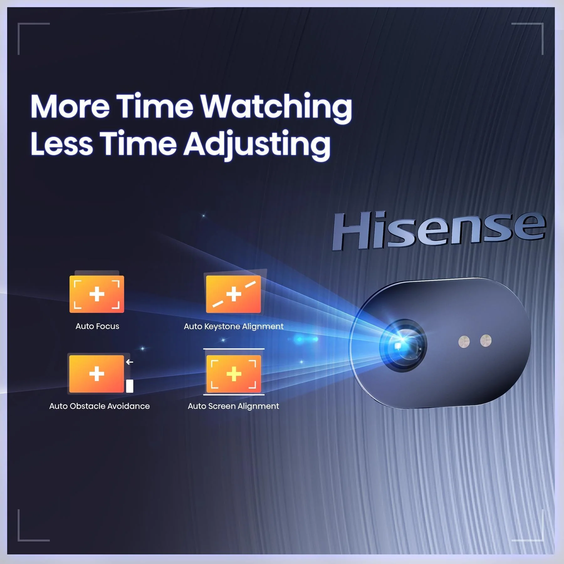 Hisense C1 Laser 4K Mini Projector - Image 7