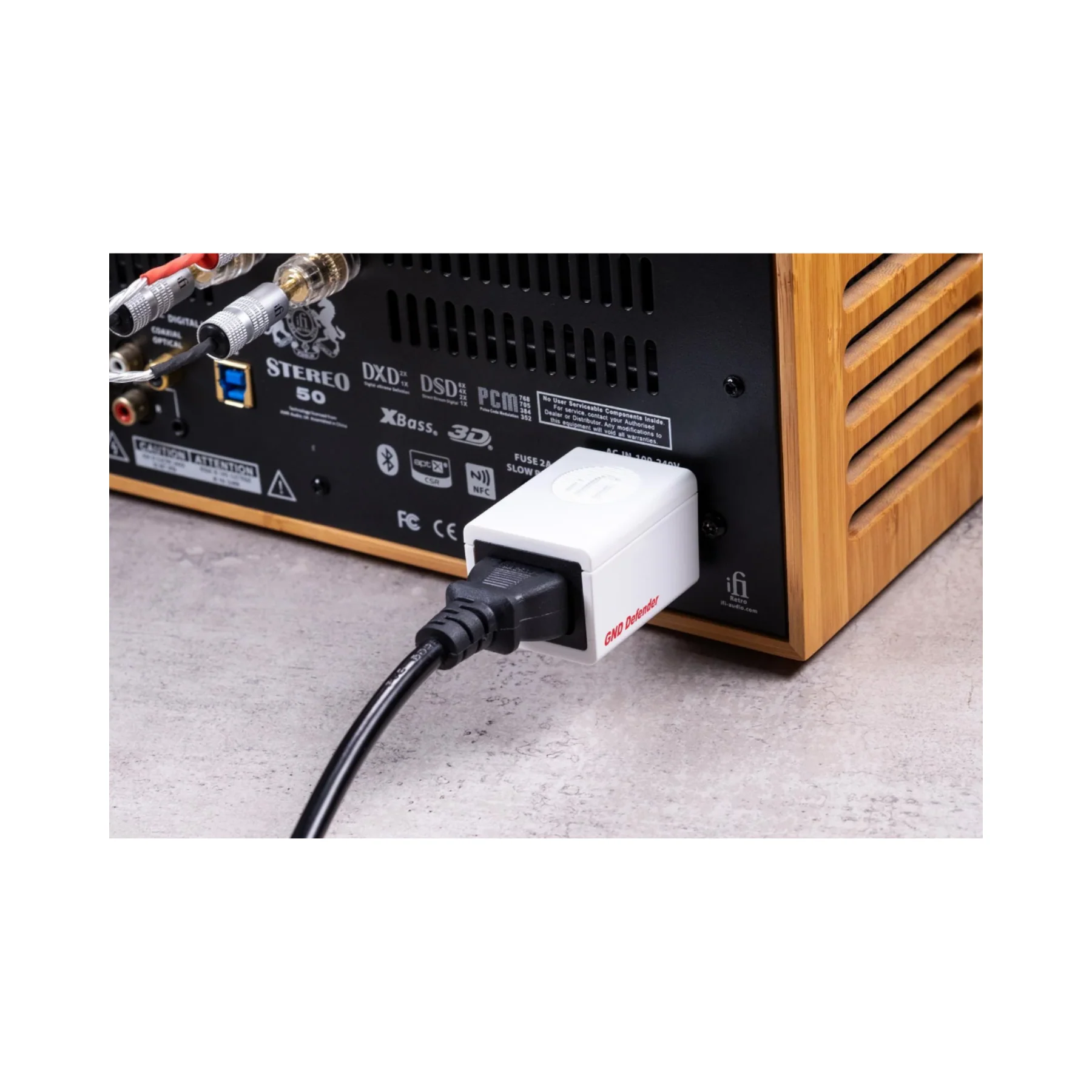 iFi Audio SilentPower - GND Defender - Intelligent Ground Control, IEC Connector Ground Loop Remover - Image 5