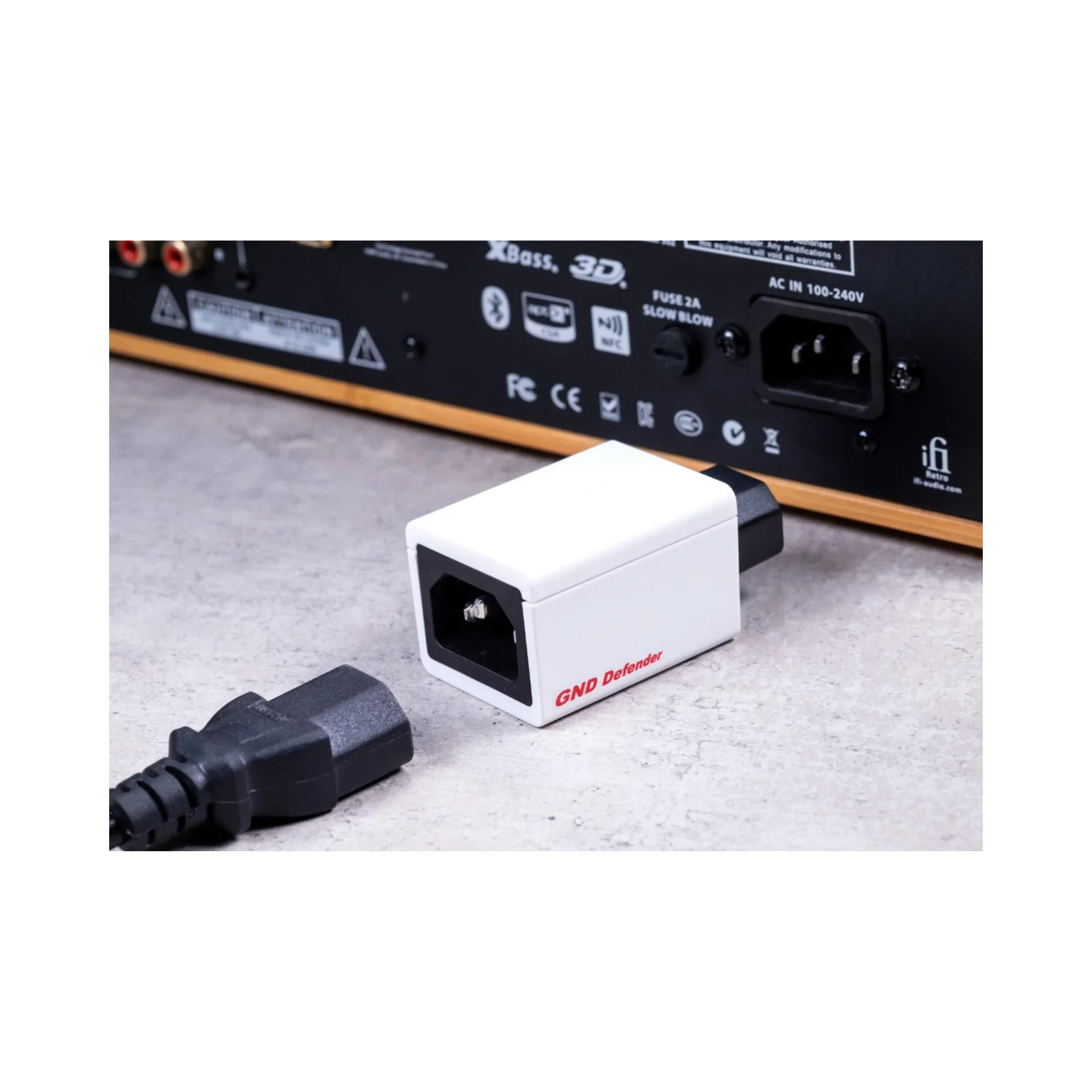 iFi Audio SilentPower - GND Defender - Intelligent Ground Control, IEC Connector Ground Loop Remover - Image 6