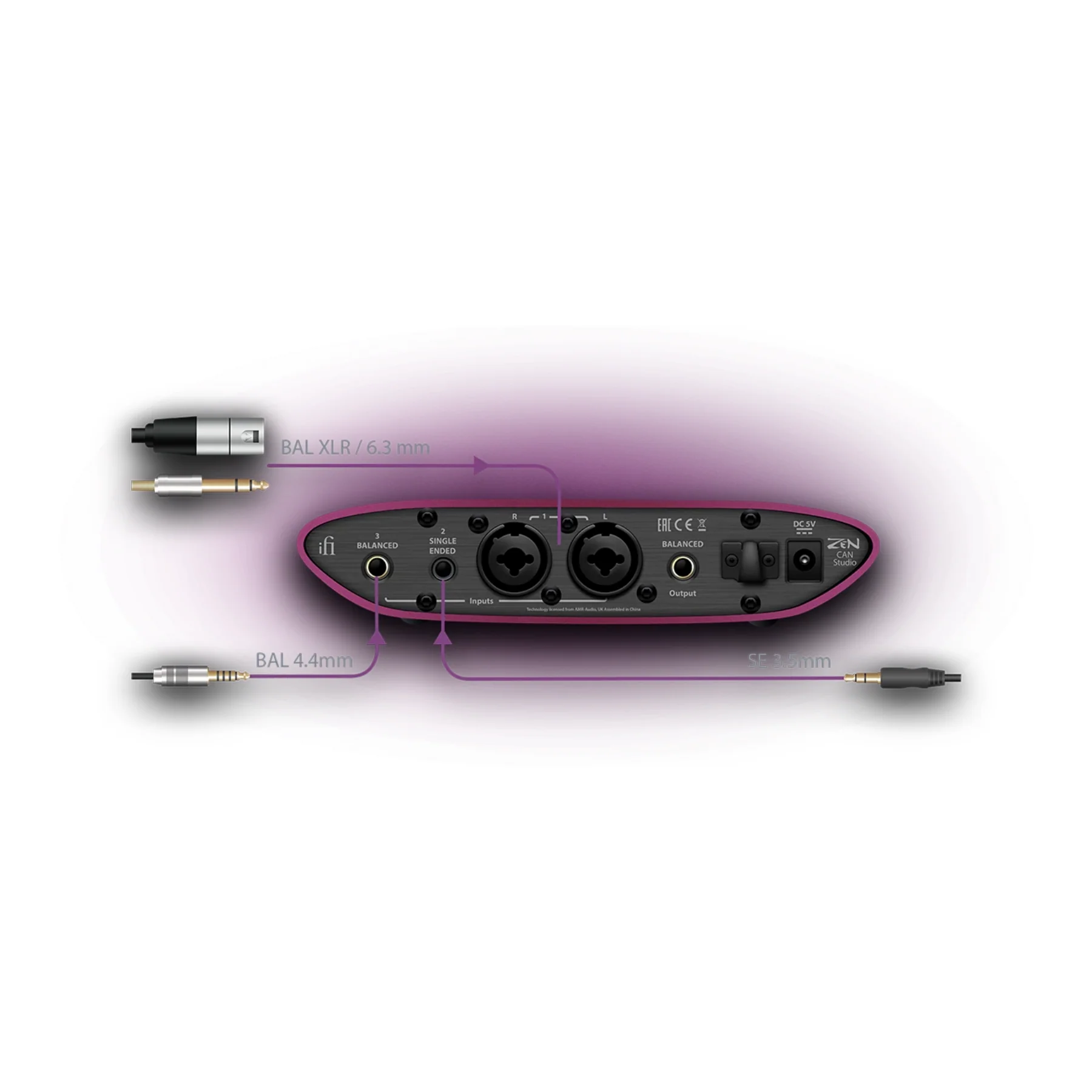 iFi Audio ZEN CAN Studio - Balanced Headphone Amplifier for Professional Monitoring - Image 4