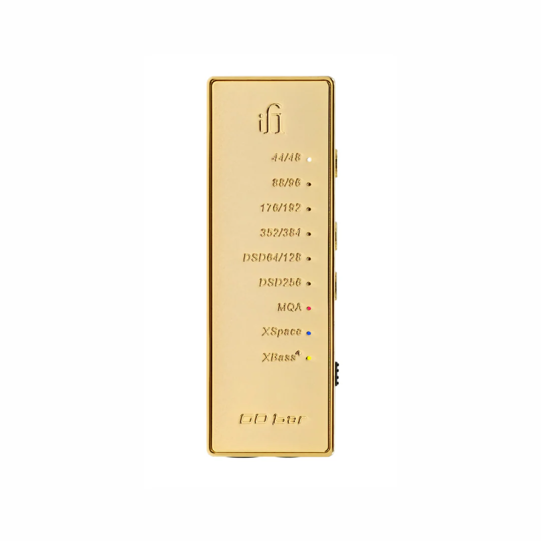 iFi Audio GO Bar - 10th Anniversary Limited Edition Ultraportable DAC / Headphone Amp - Clearance / Open Box