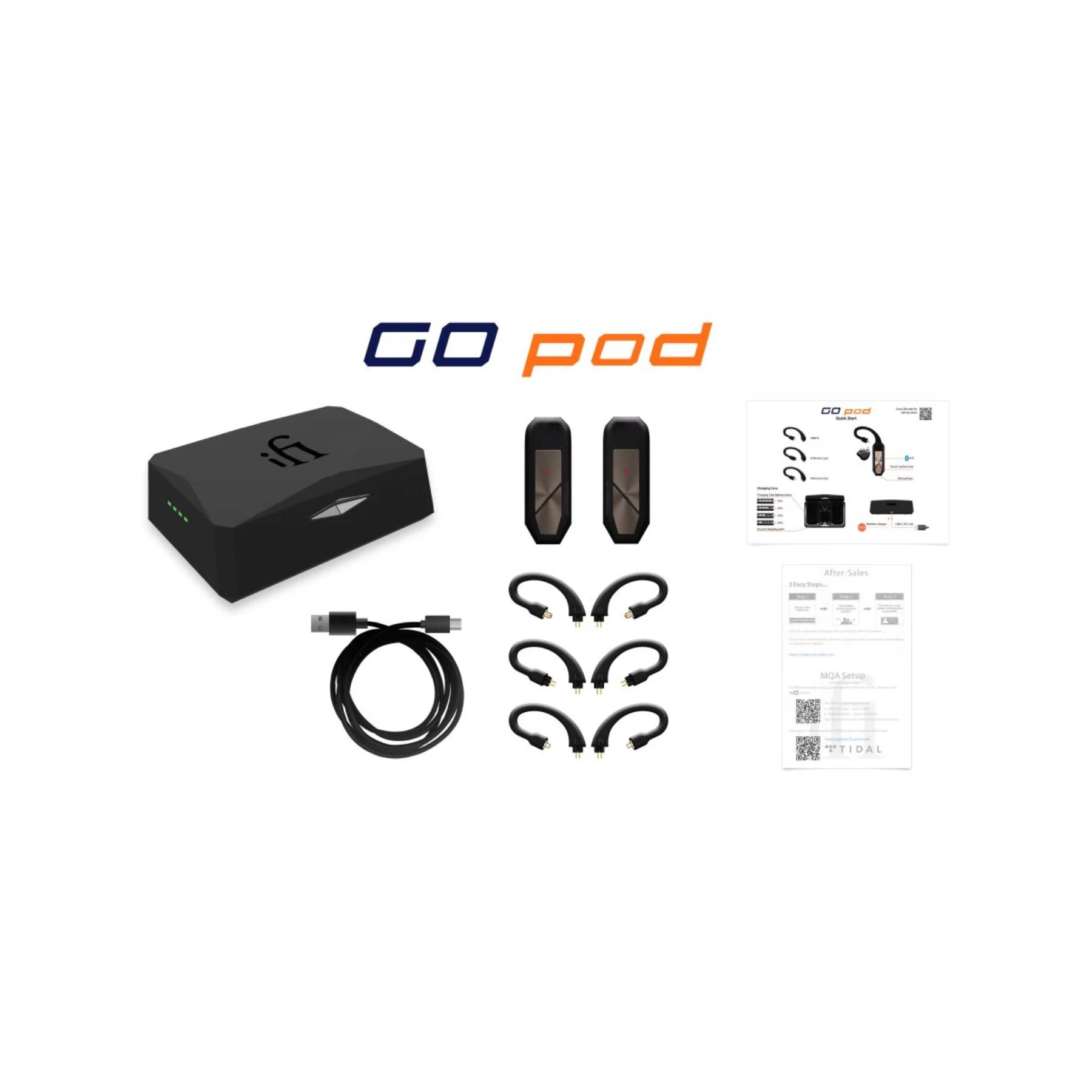 iFi Audio Go Pod Portable IEM Bluetooth DAC/AMP (Unit Only) - Image 5