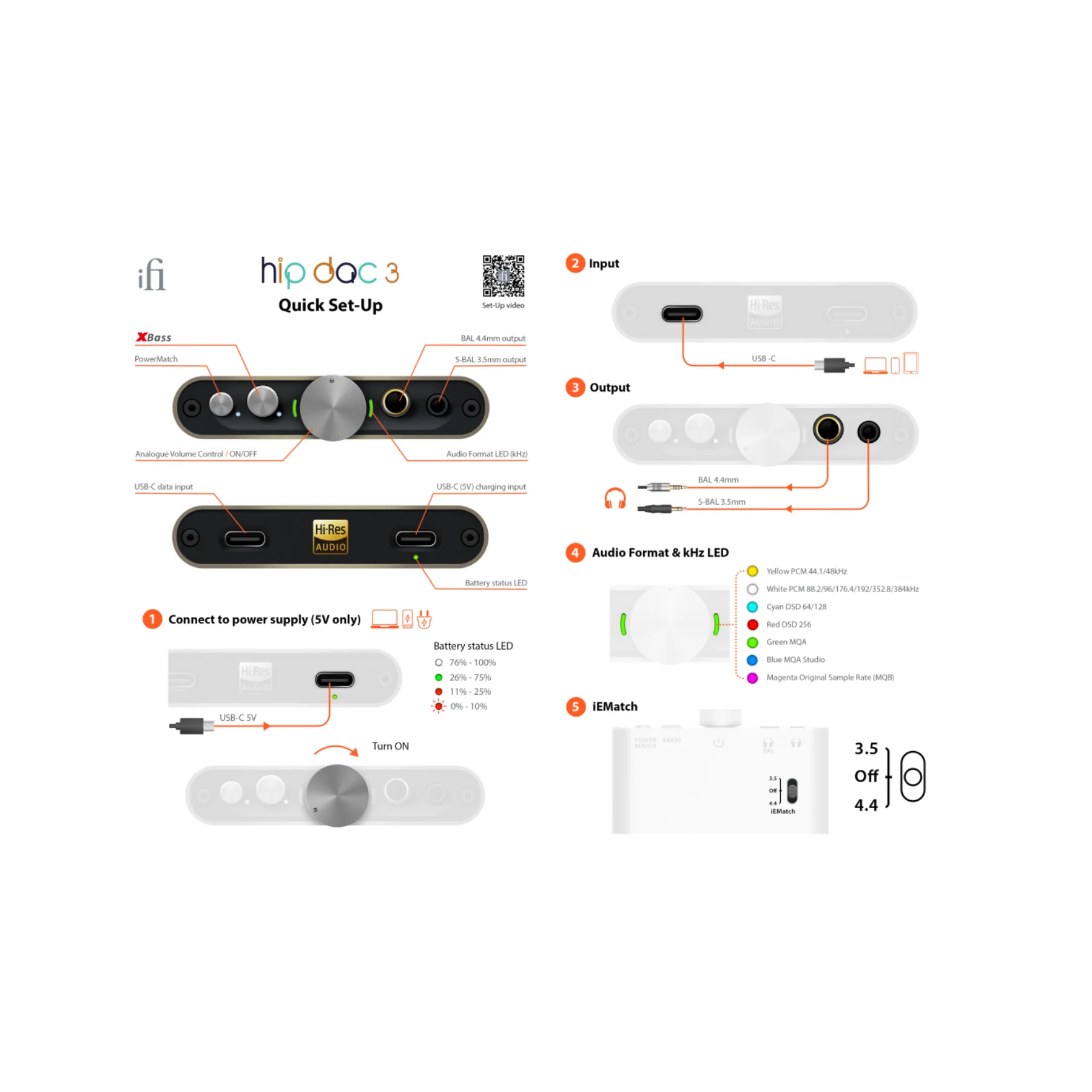 iFi Audio Hip-Dac 3 - Portable Balanced DAC/AMP For Music Streaming Services - Image 6