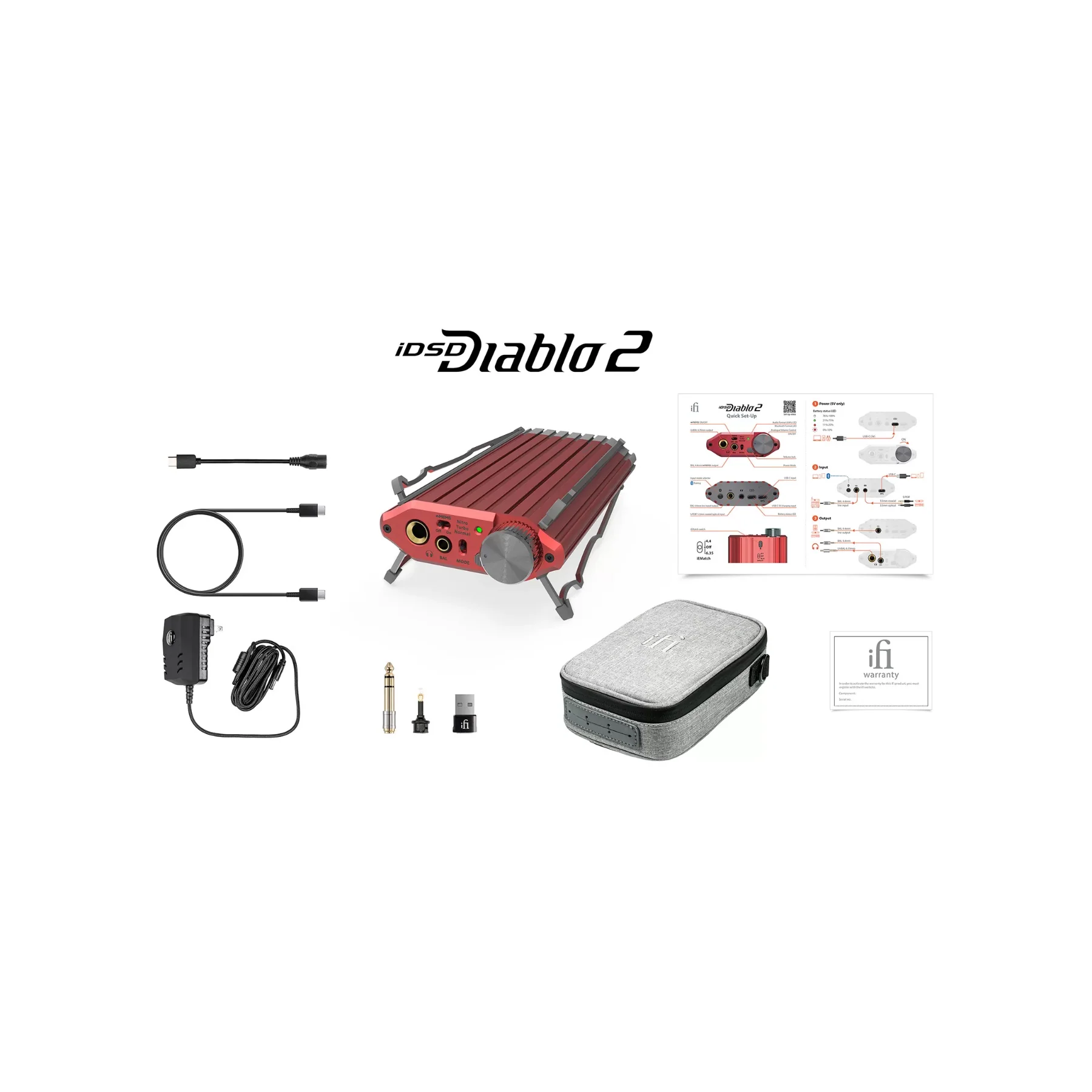 iFi Audio iDSD Diablo 2 Portable DAC/AMP - Clearance / Open Box - Image 6