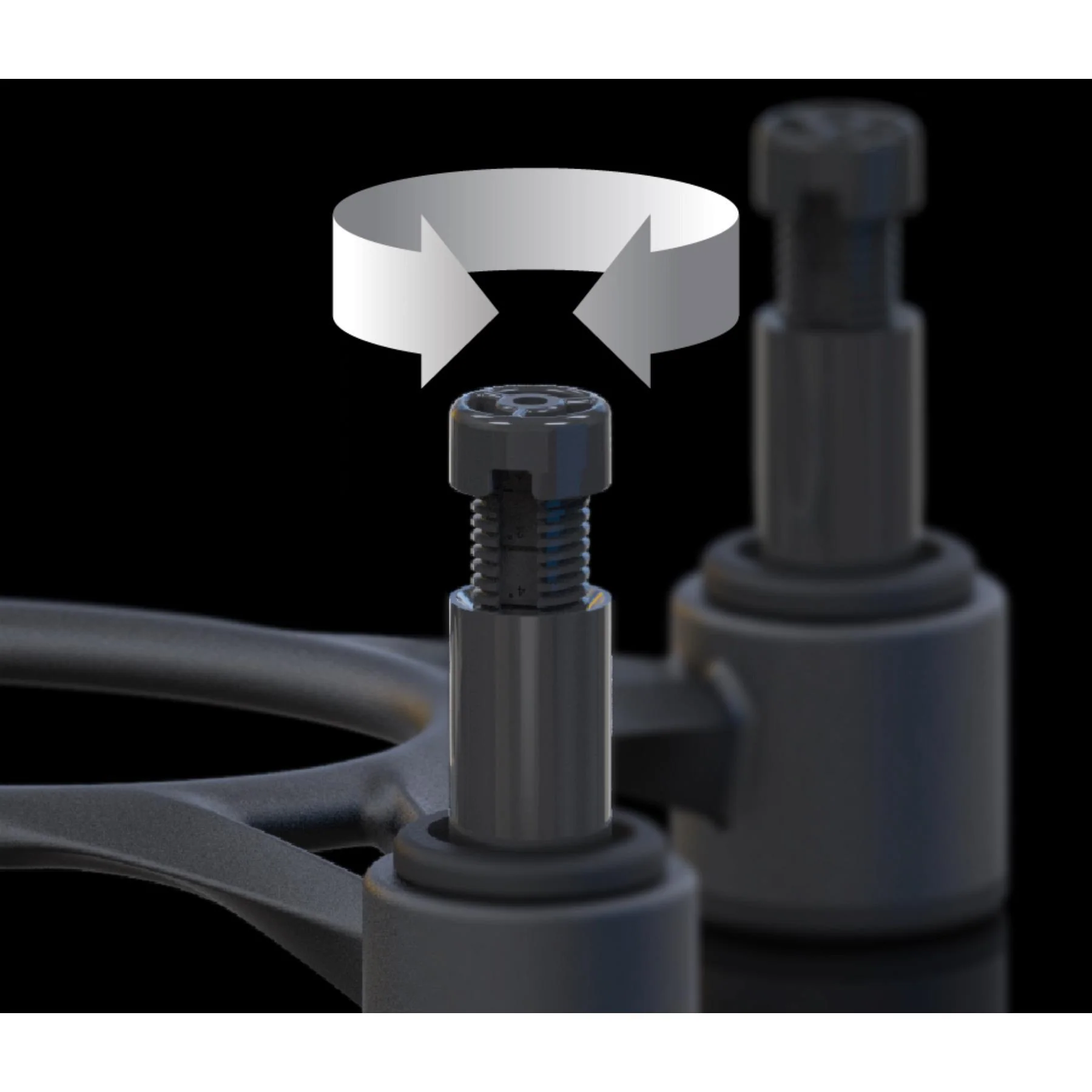 IsoAcoustics Aperta 300 Speaker Isolation Stand - Image 13