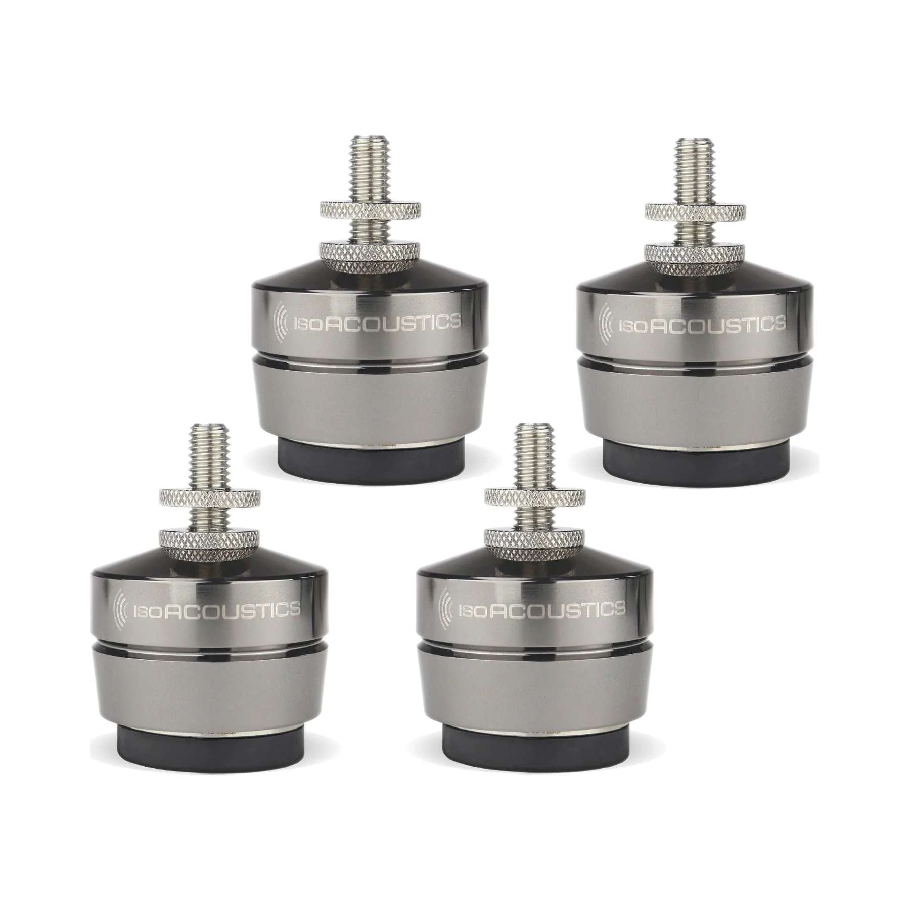 IsoAcoustics Gaia Series Isolation Feet for Speakers & Subwoofers (Gaia III, 70 lb max) – Set of 4 - Clearance / Open Box