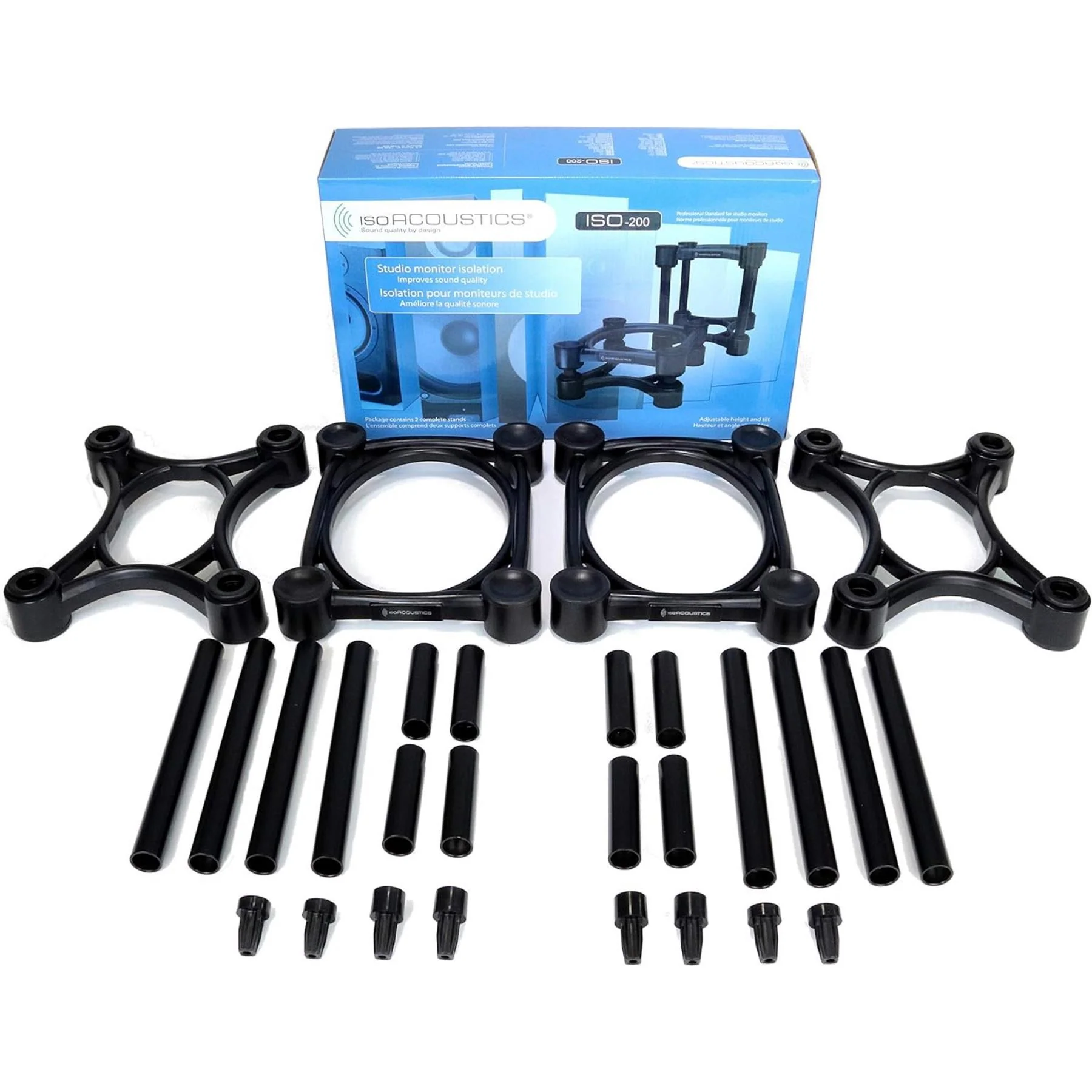 IsoAcoustics ISO-200 Isolation Stands for Large Speakers and Studio Monitors - Image 7