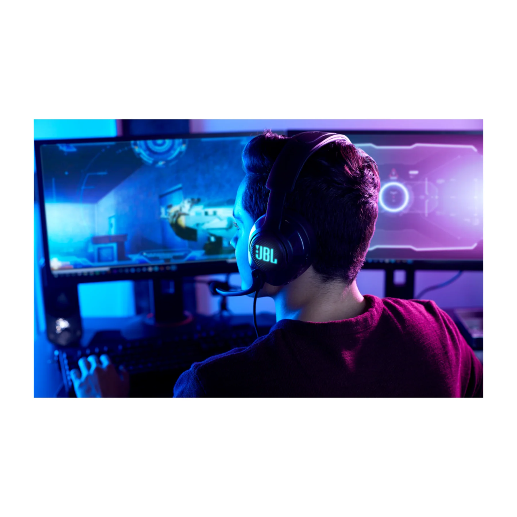 JBL Quantum 400 Wired Gaming Headphones - Clearance / Open Box - Image 4
