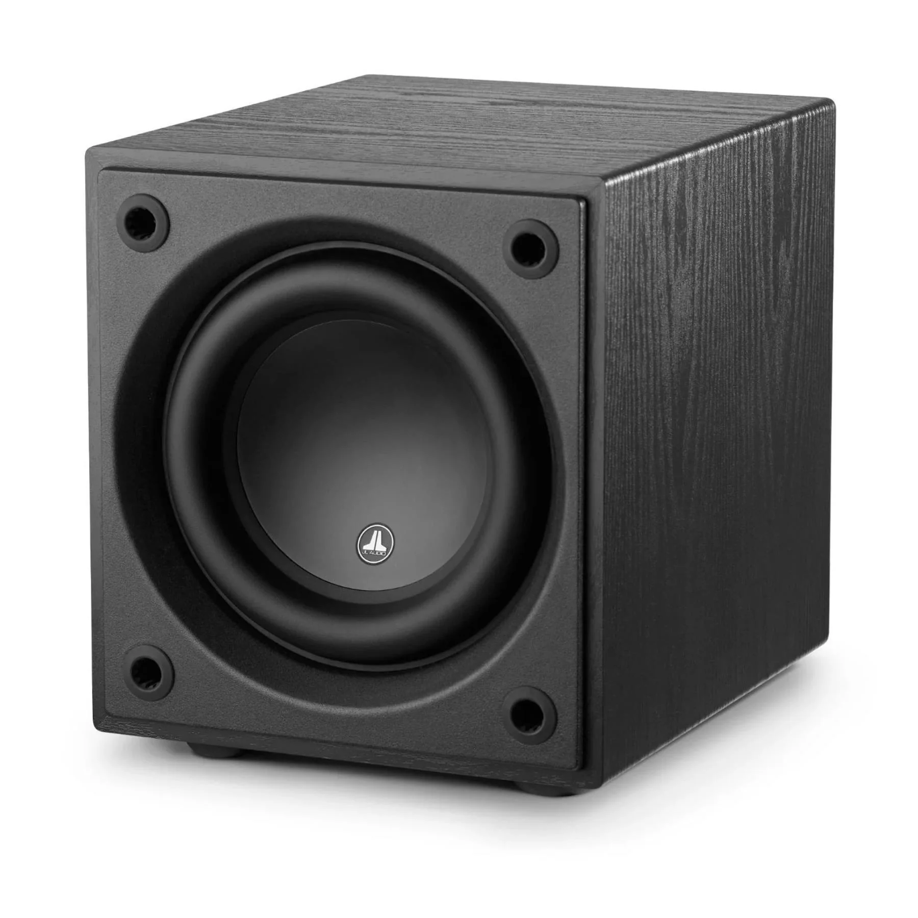 JL Audio Dominion d108-ASH 8-inch Powered Subwoofer - Black Ash