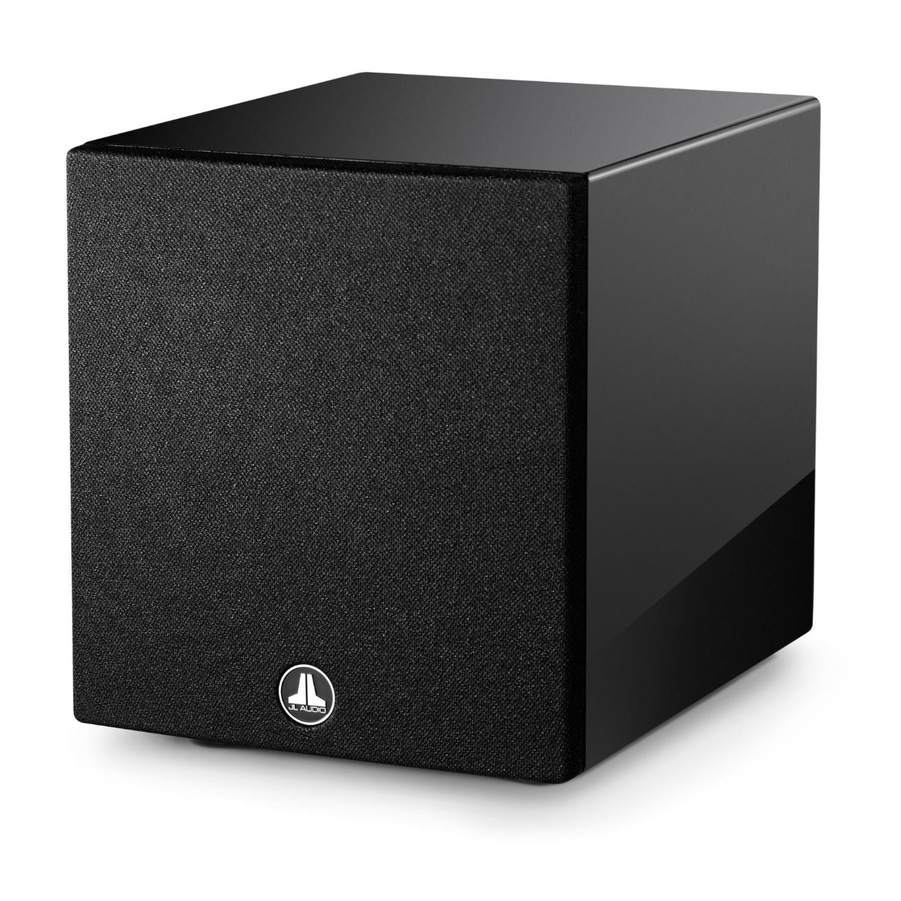 JL Audio Dominion d108-GLOSS 8-inch Powered Subwoofer - Gloss Black - Image 2