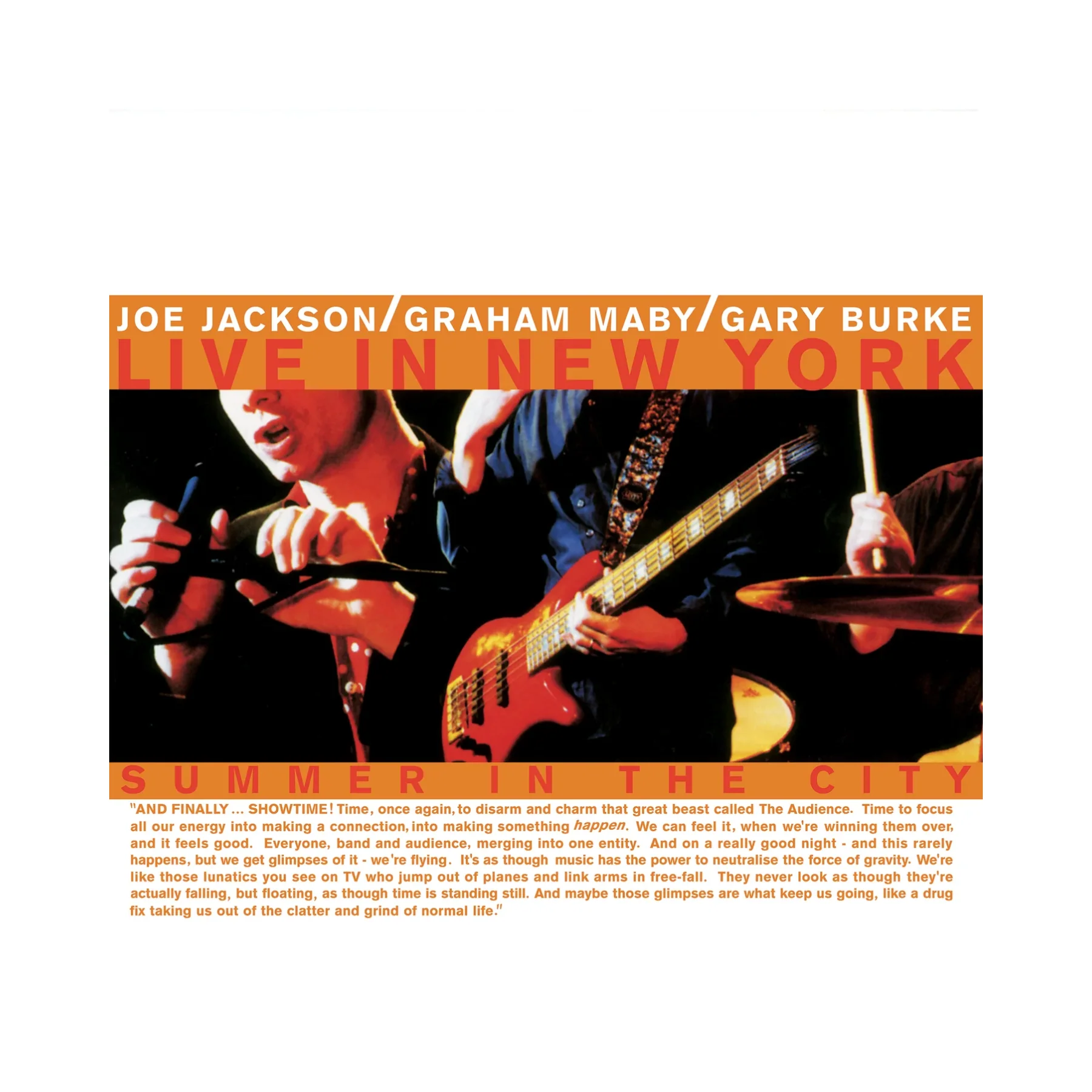 Joe Jackson "Summer In The City" 180g LP